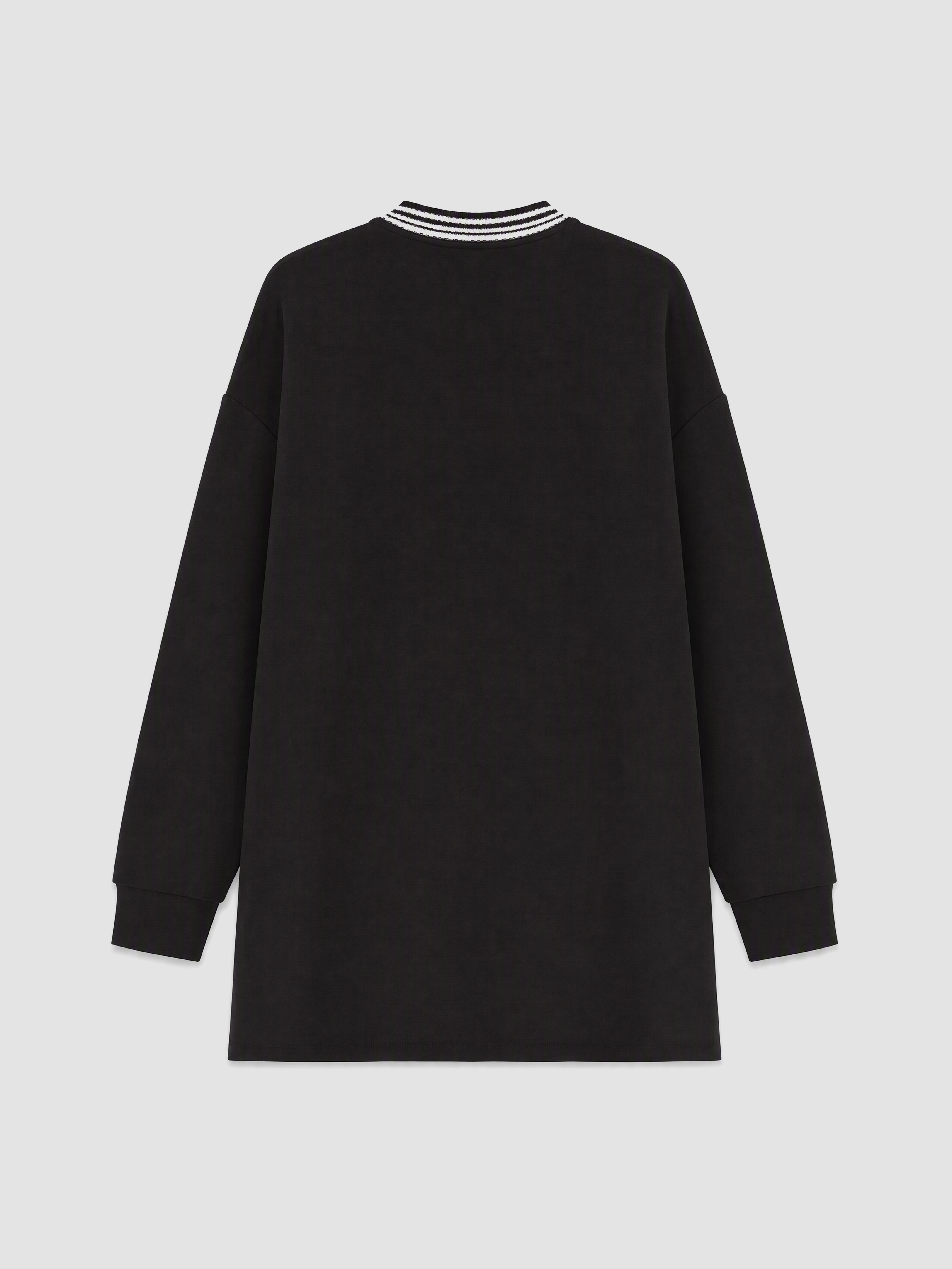 LCW EVERYDAY Oversize Soft Touch Kadın Sweatshirt Tunik görsel 7