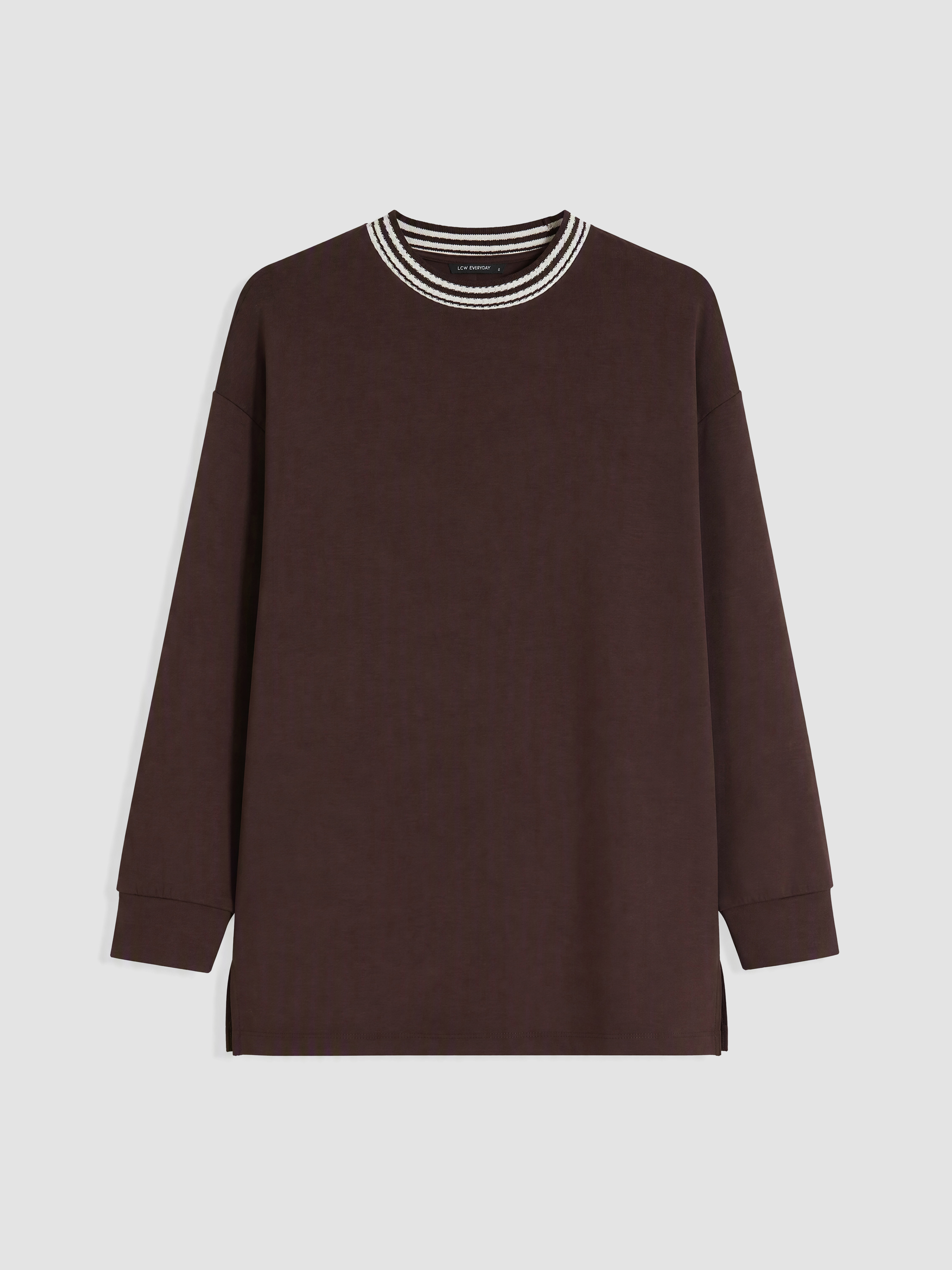 LCW EVERYDAY Oversize Soft Touch Kadın Sweatshirt Tunik
