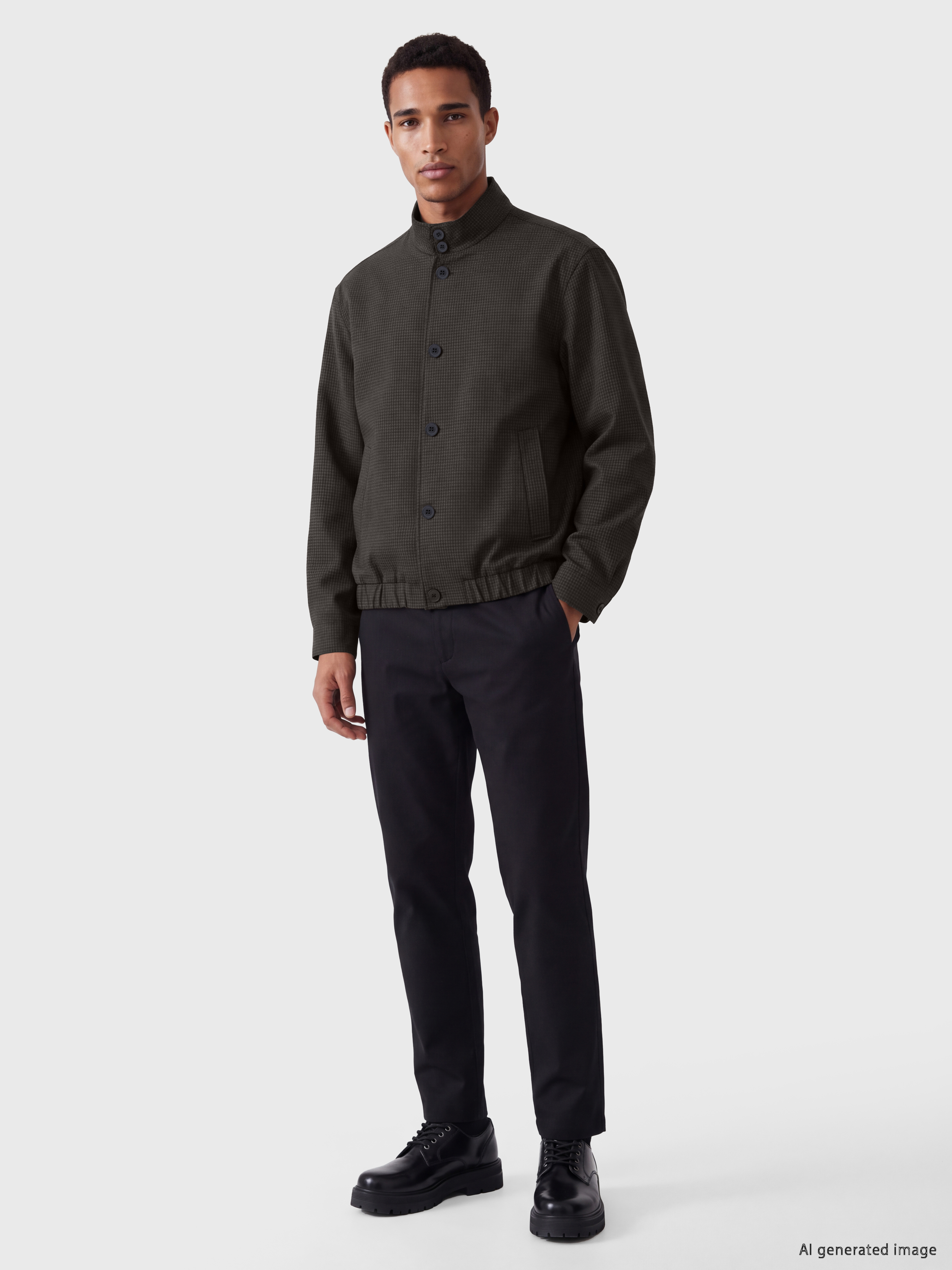 LCW Vision Regular Fit Dik Yaka Erkek Ceket görsel 2
