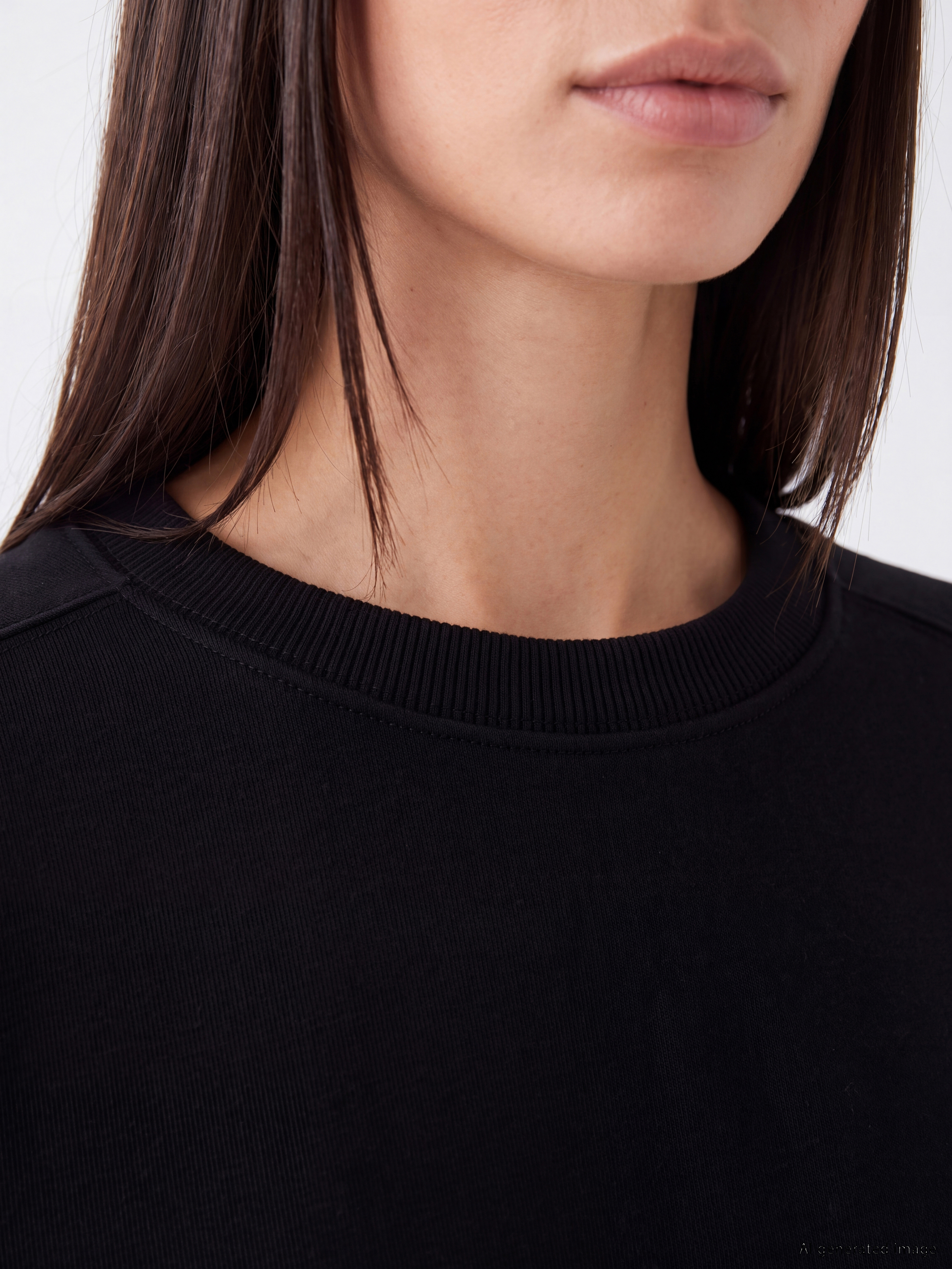 LCW EVERYDAY Oversize Kadın Kalın Sweatshirt görsel 3