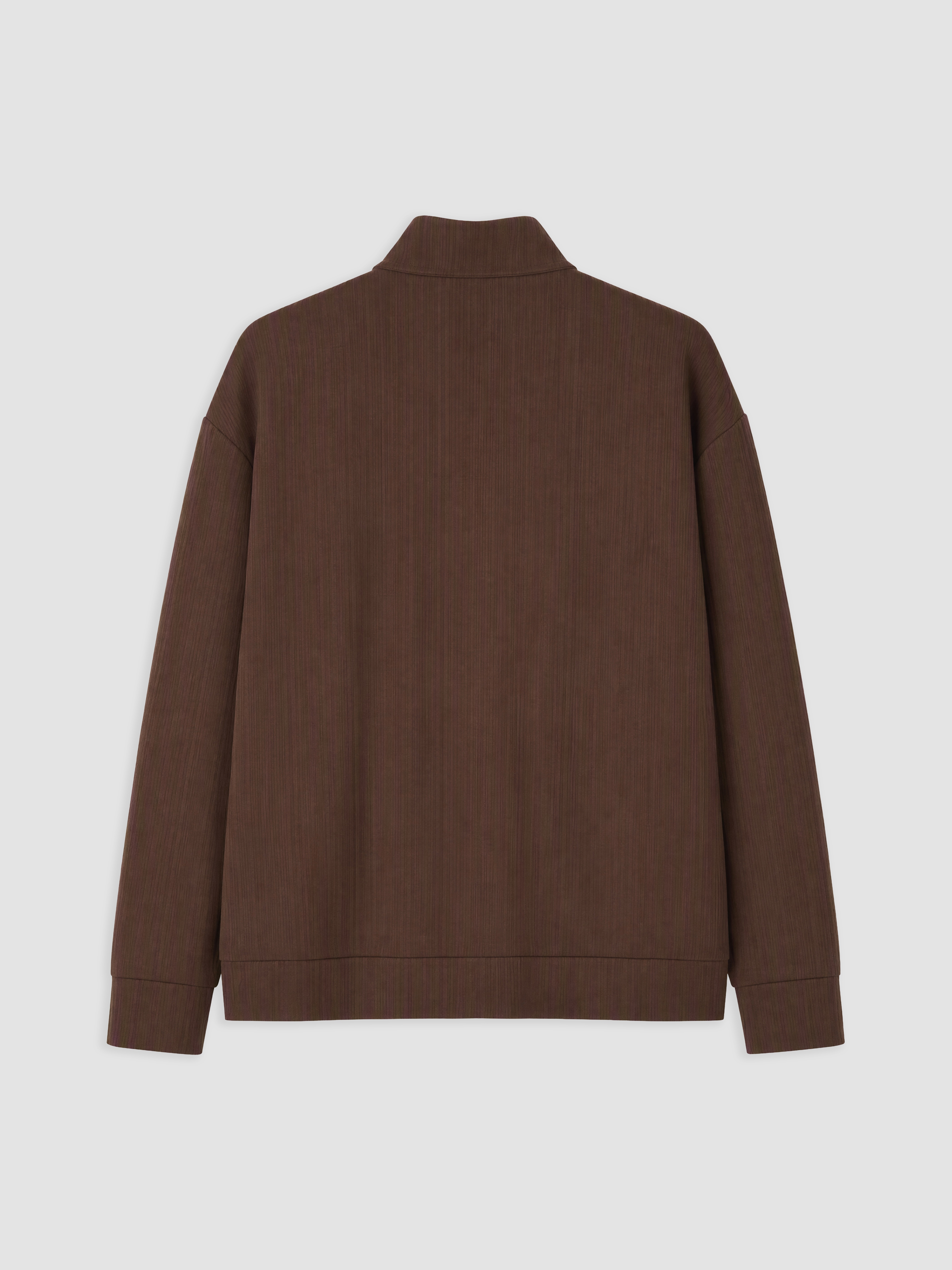 LCW EVERYDAY Oversize Kadın Fermuarlı Sweatshirt görsel 2