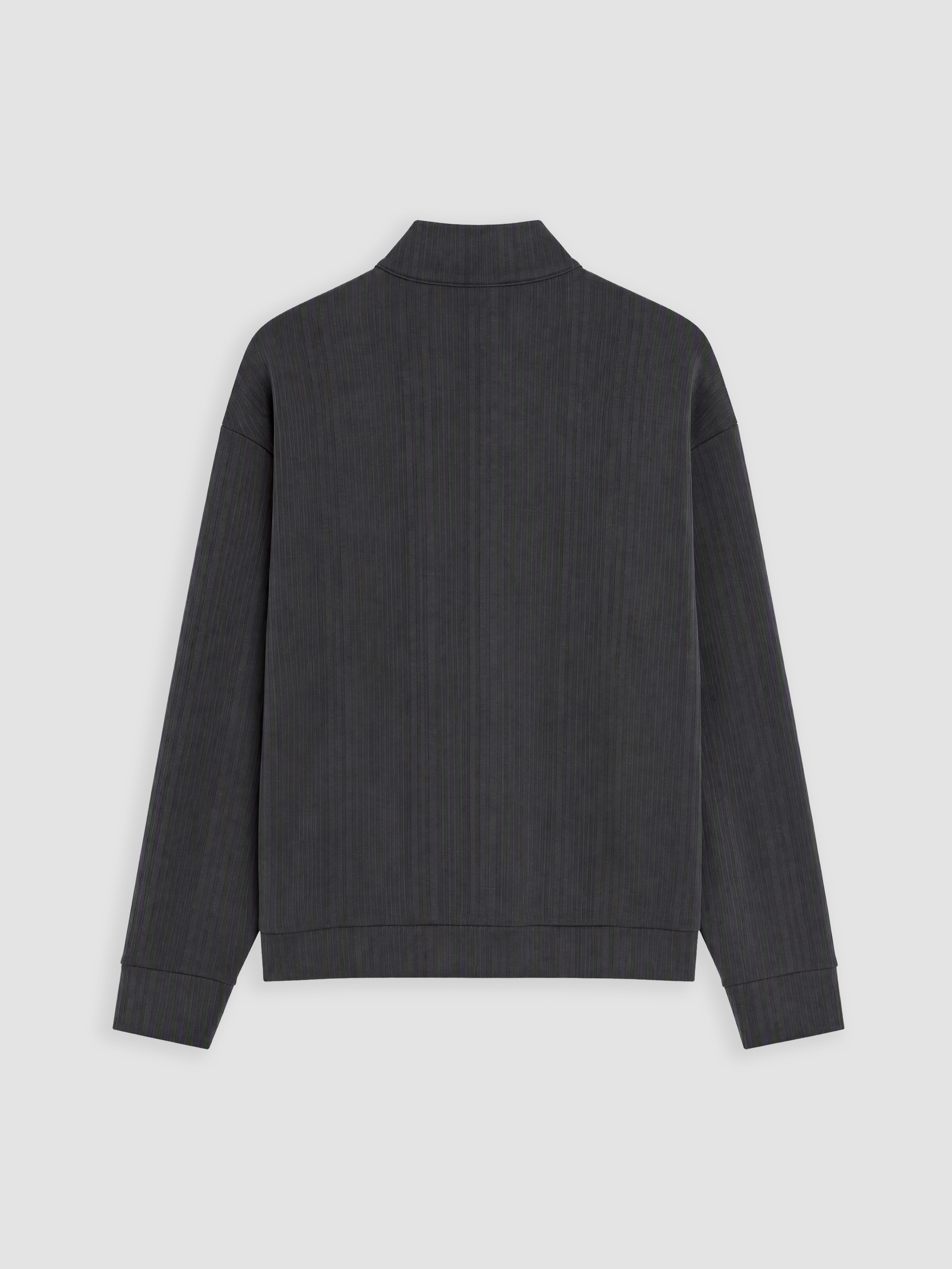 LCW EVERYDAY Oversize Kadın Fermuarlı Sweatshirt görsel 3
