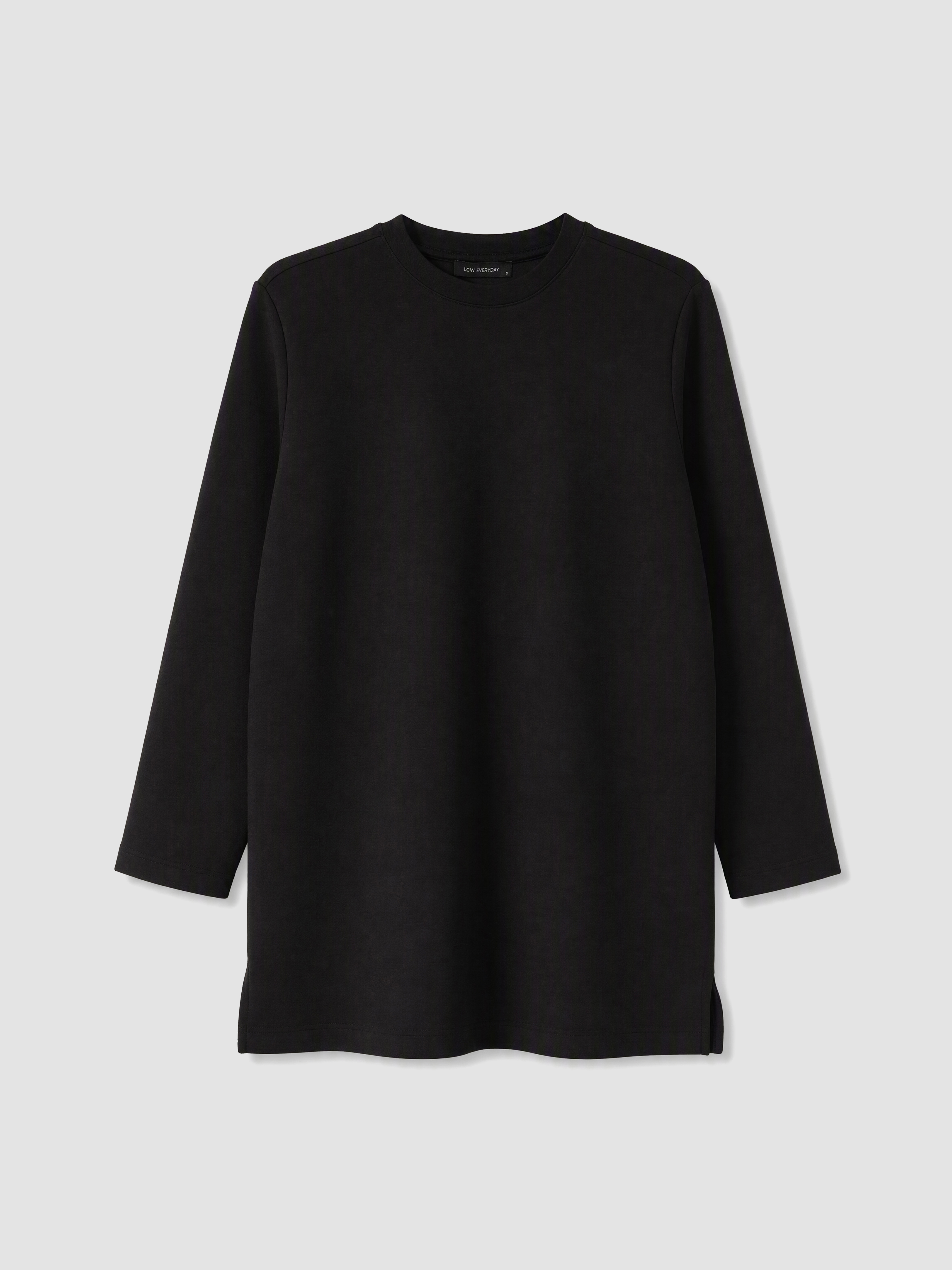 LCW EVERYDAY Oversize Soft Touch Kadın Tunik görsel 5