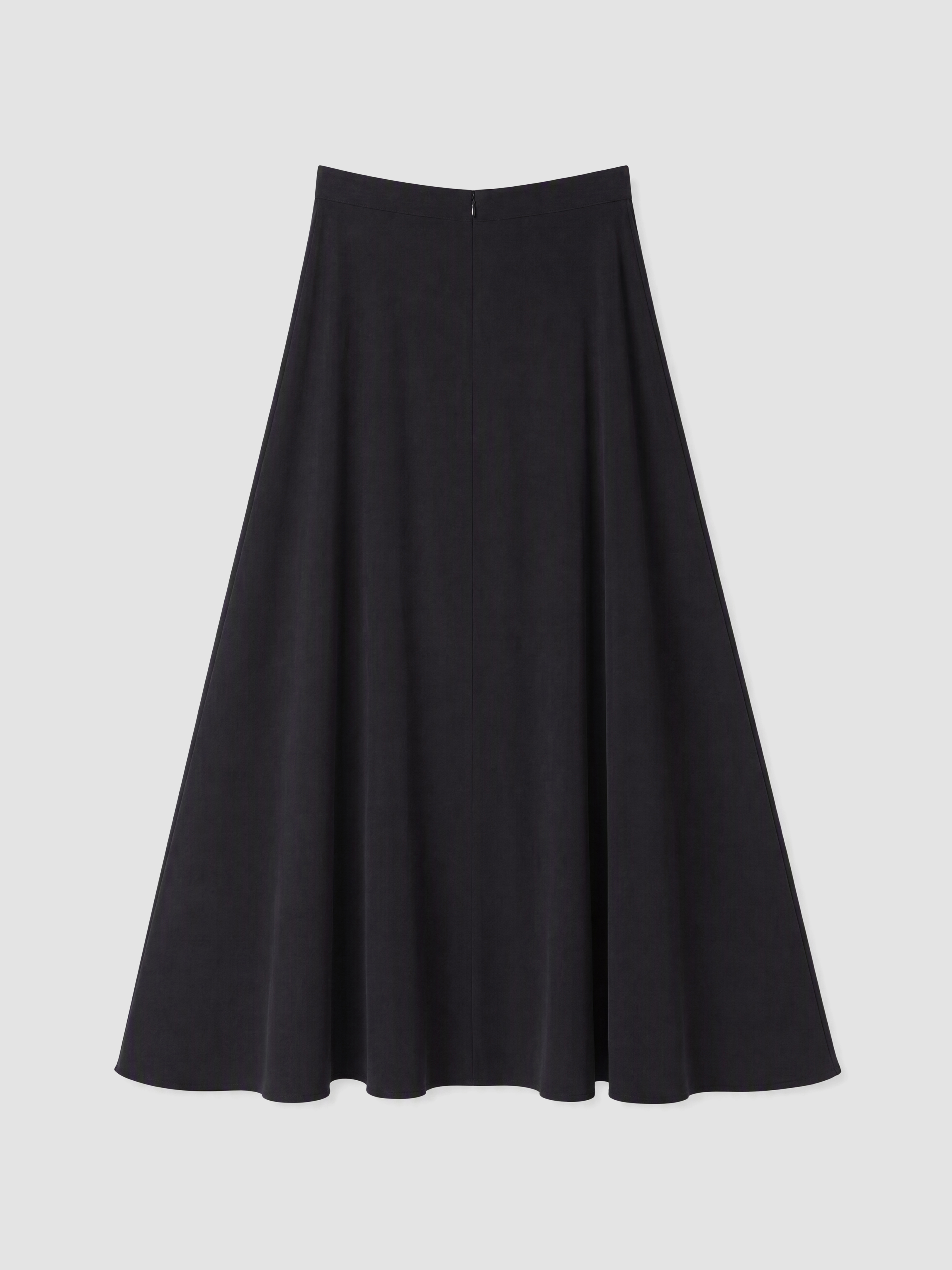 LCW Modest Beli Fermuarlı Modal Karışımlı Kloş Etek görsel 7