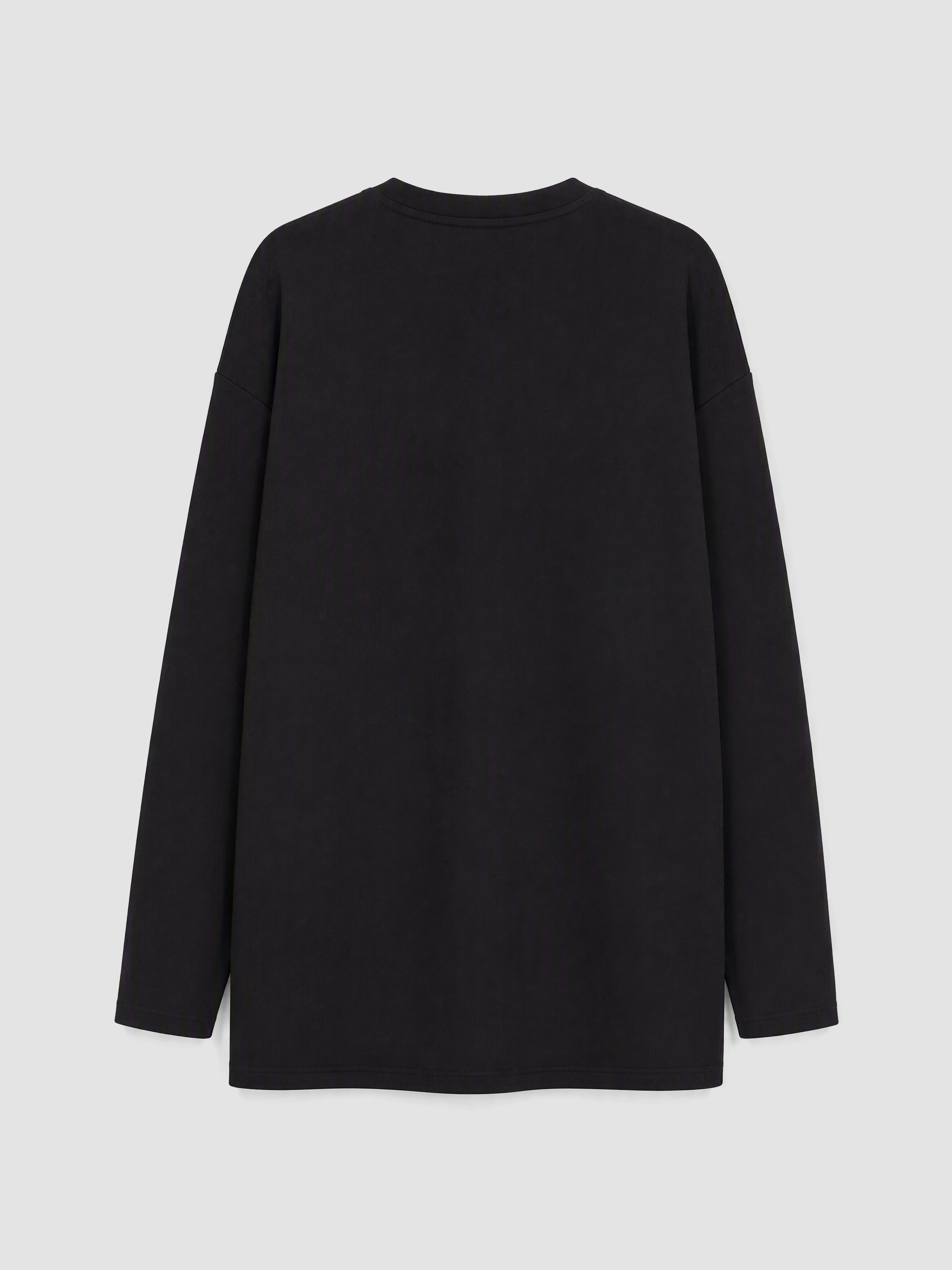 LCW EVERYDAY Soft Touch Taşlı Oversize Kadın Sweatshirt Tunik görsel 7