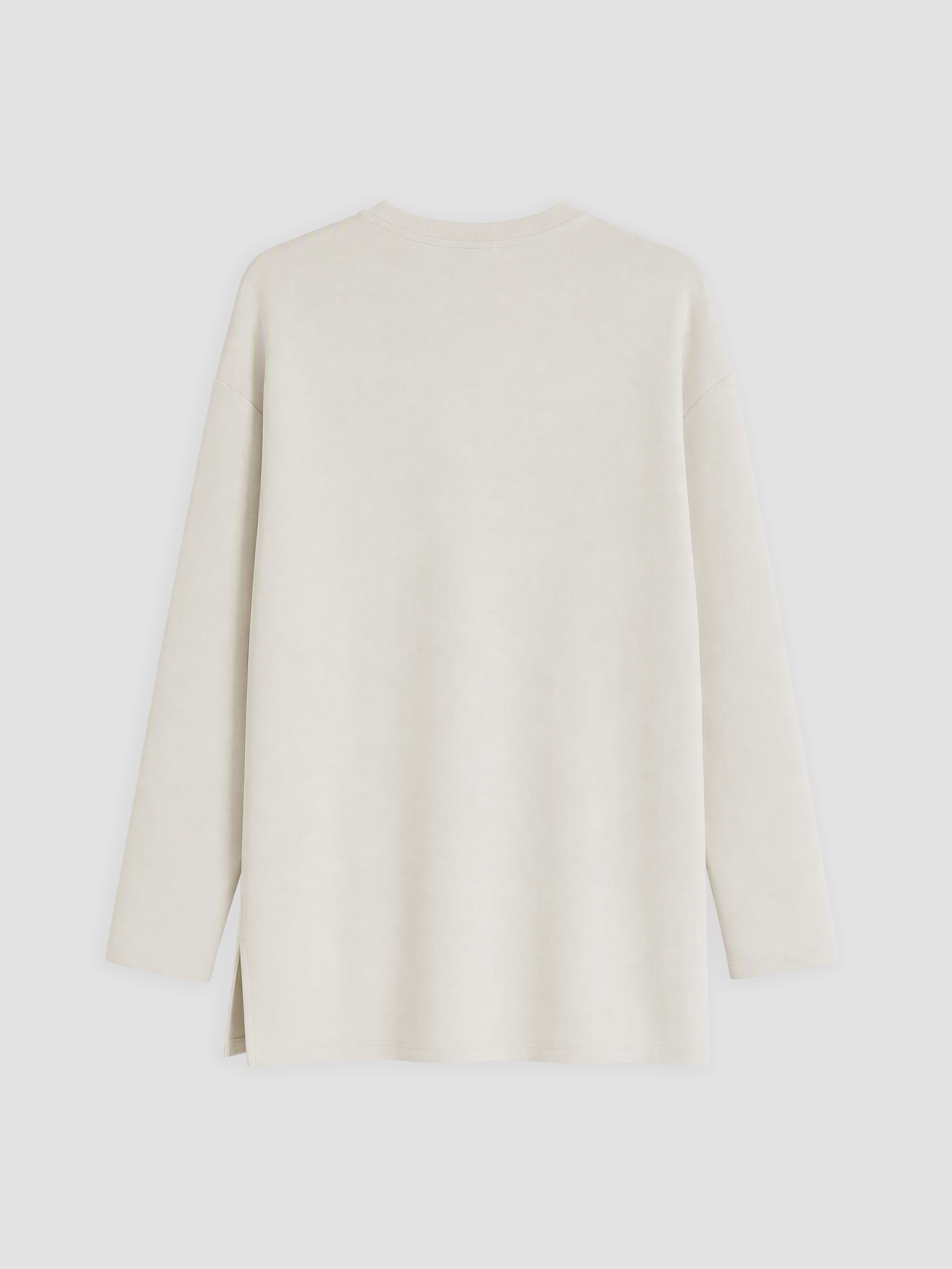 LCW EVERYDAY Bisiklet Yaka Soft Touch Kadın Tunik görsel 6