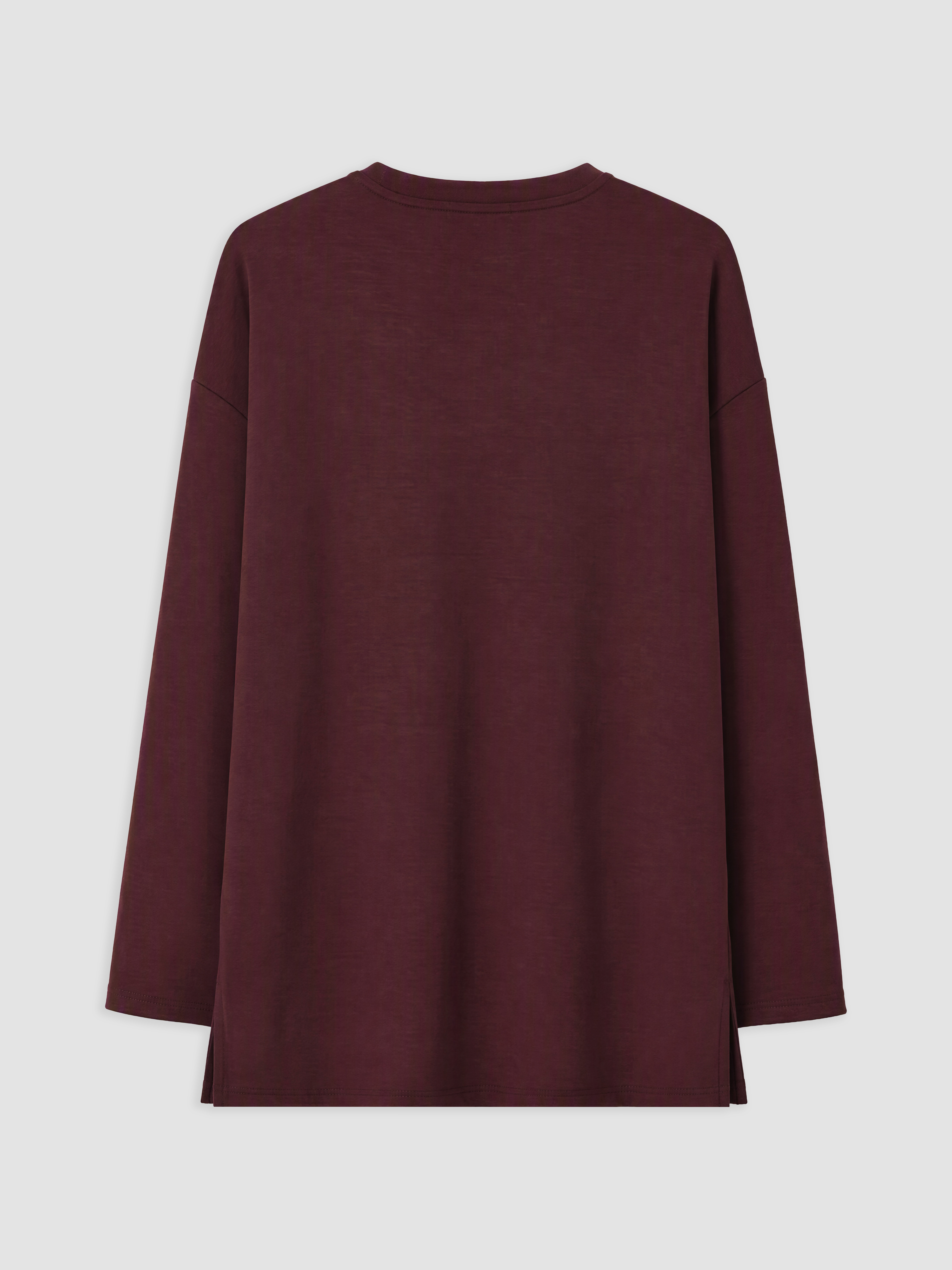 LCW EVERYDAY Bisiklet Yaka Soft Touch Kadın Tunik görsel 6