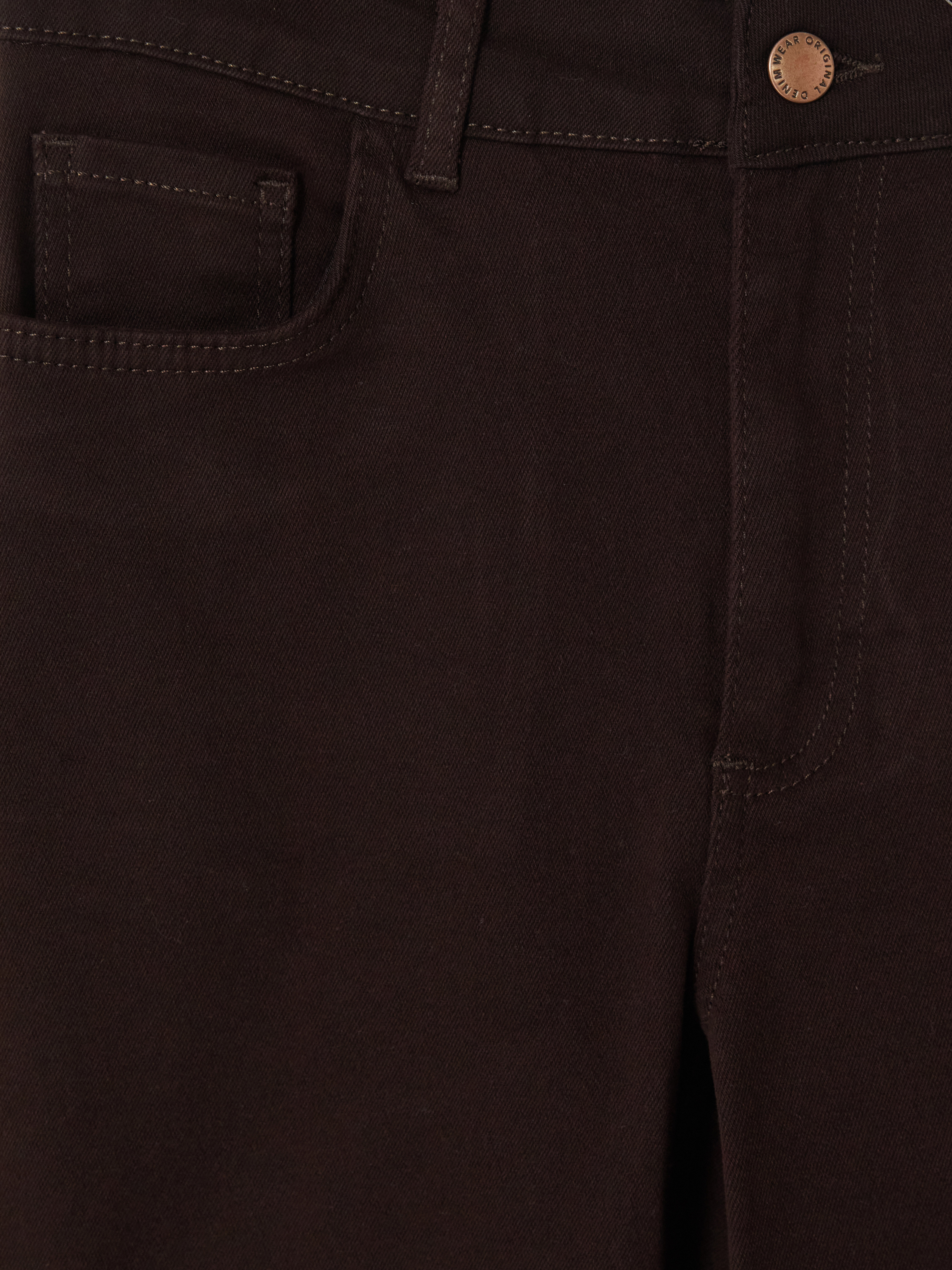 LCW Jeans Crop Flare Kadın Jean Pantolon görsel 7