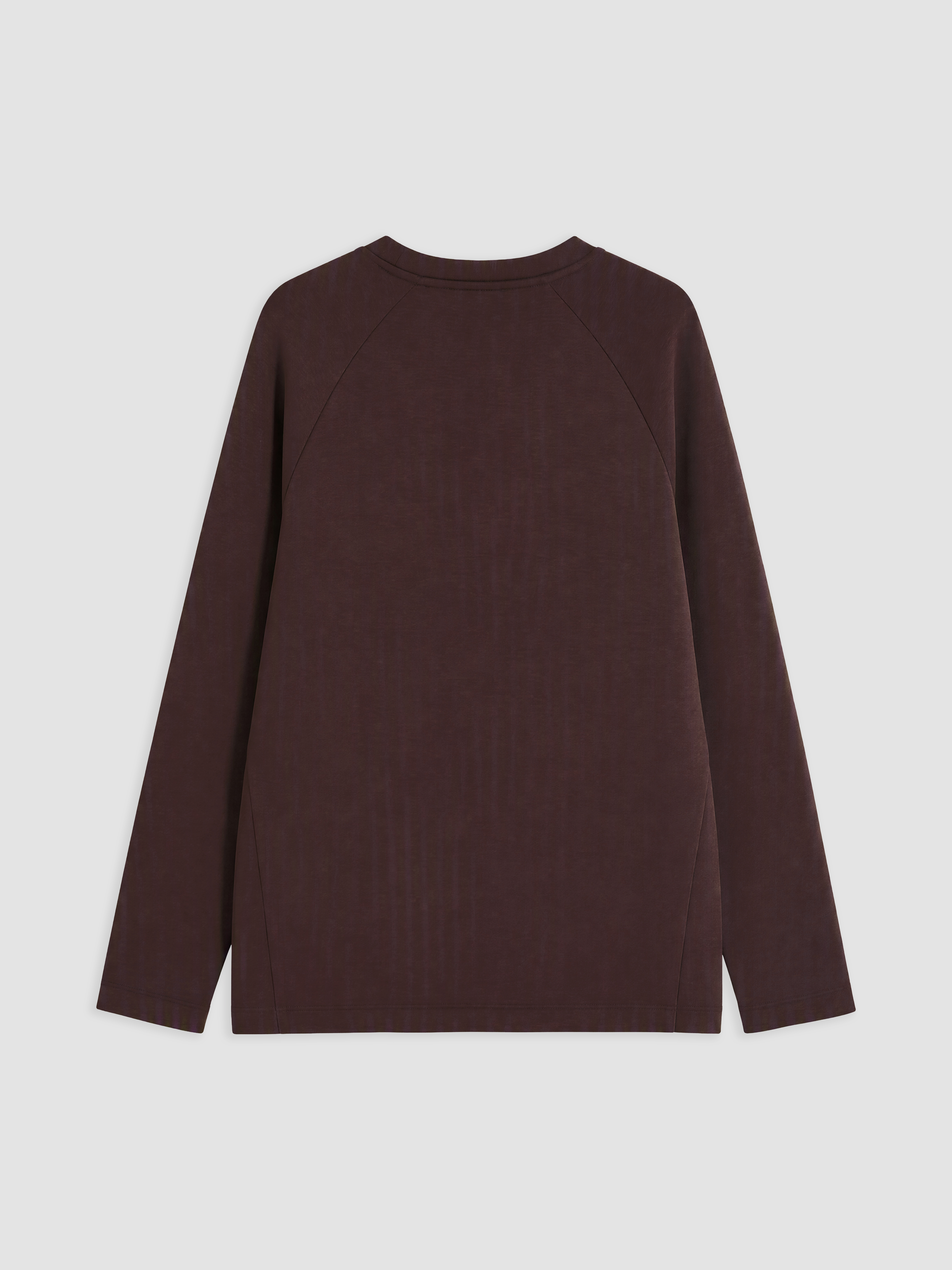 LCW Modest Soft Touch Oversize Kadın Sweatshirt Tunik görsel 2