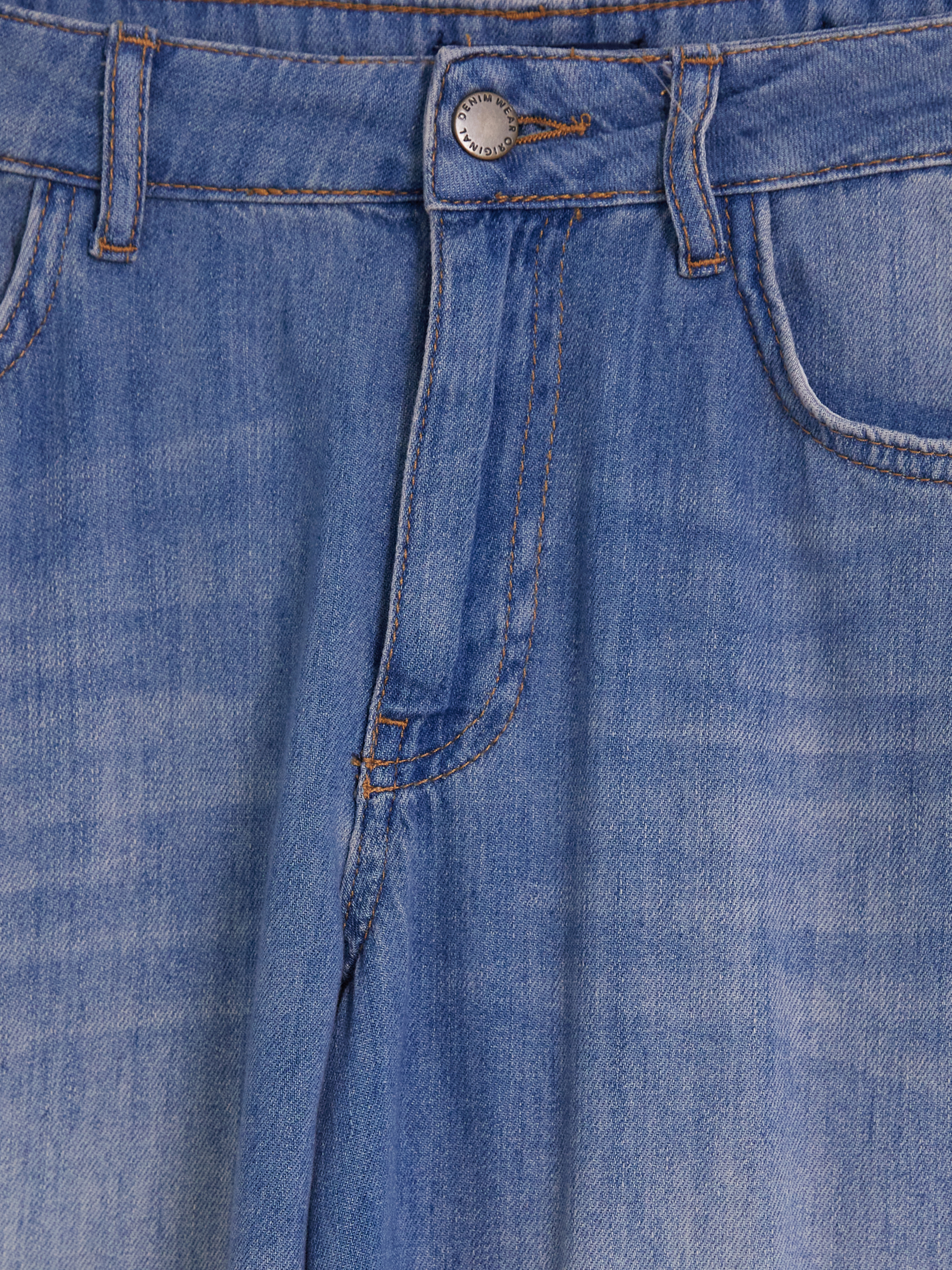 LCW Jeans Wideleg Kadın Jean Pantolon görsel 7