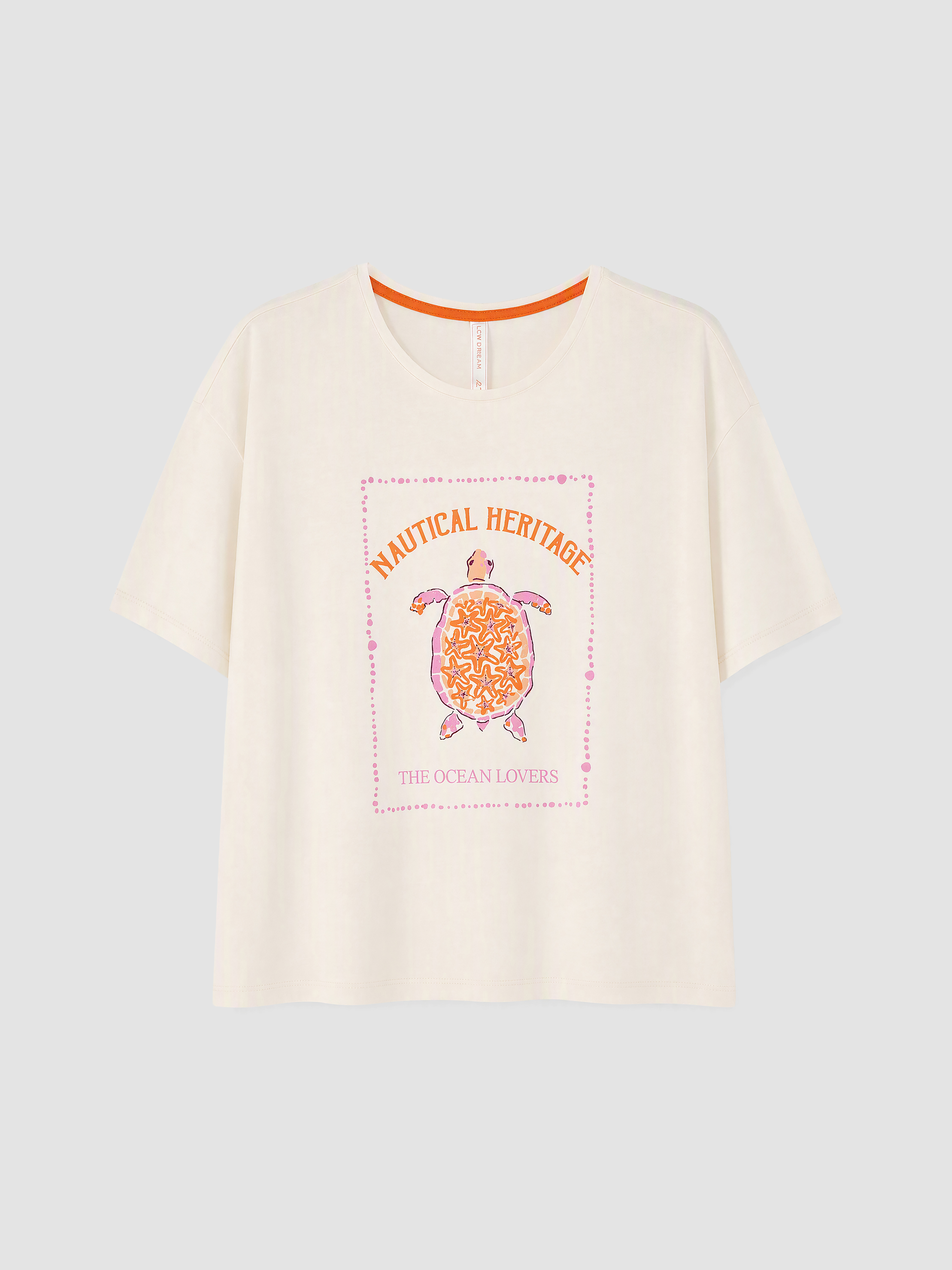 LCW DREAM Baskılı Kadın Şortlu Pijama Takımı görsel 3