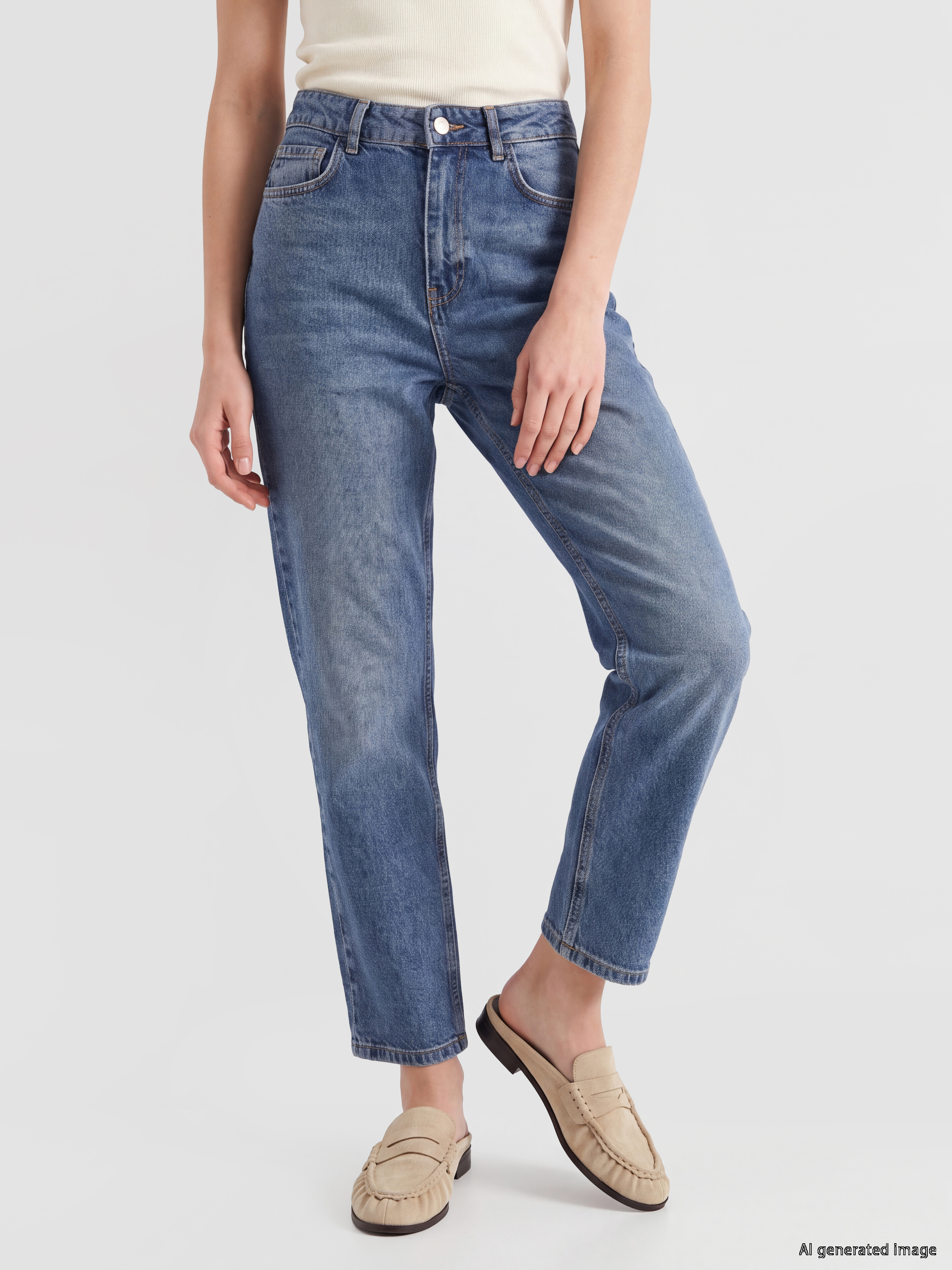LCW Jeans Slim Fit Kadın Jean Pantolon görsel 2