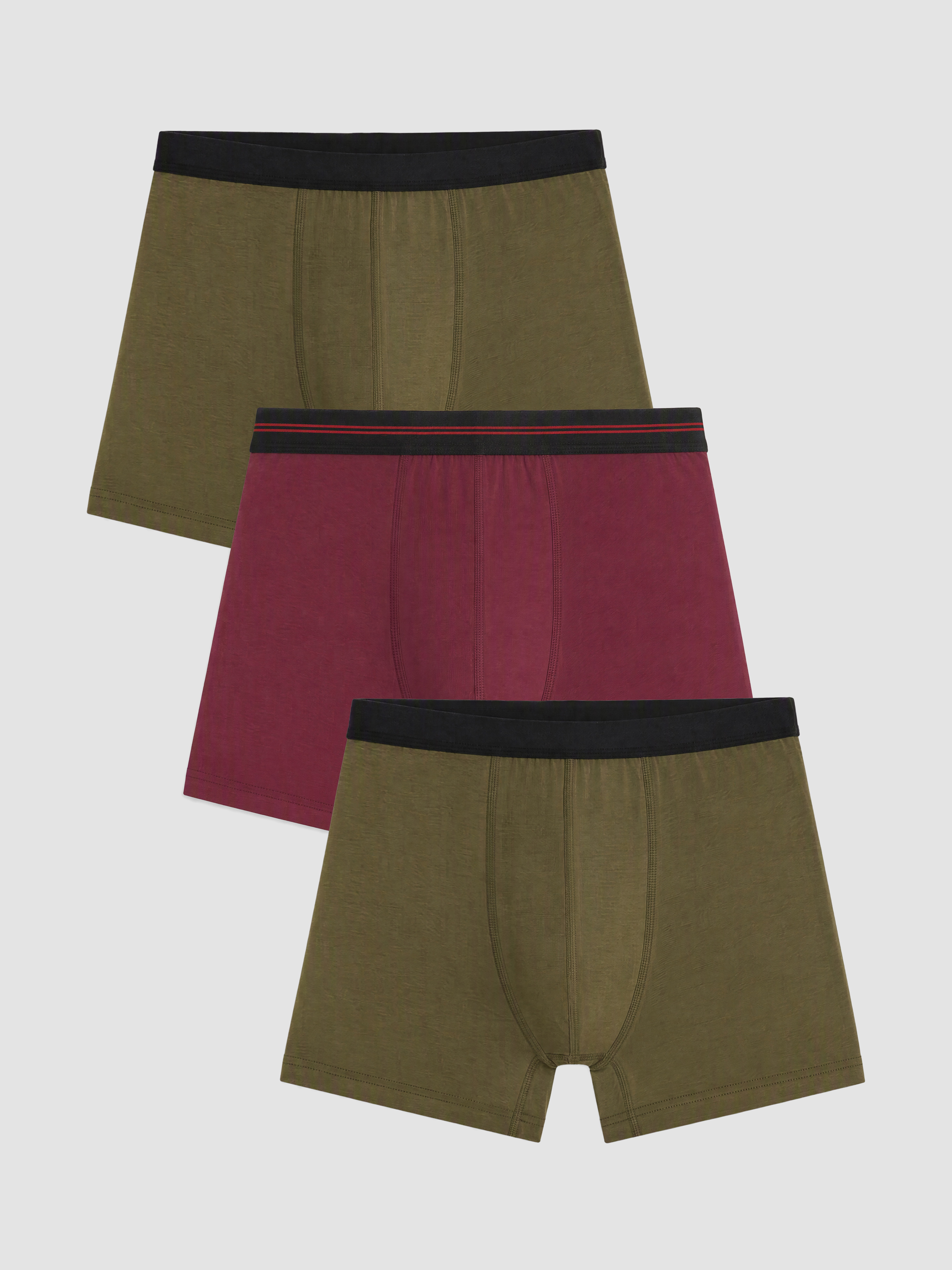LC WAIKIKI Pamuklu Esnek Erkek Boxer 3'lü Paket