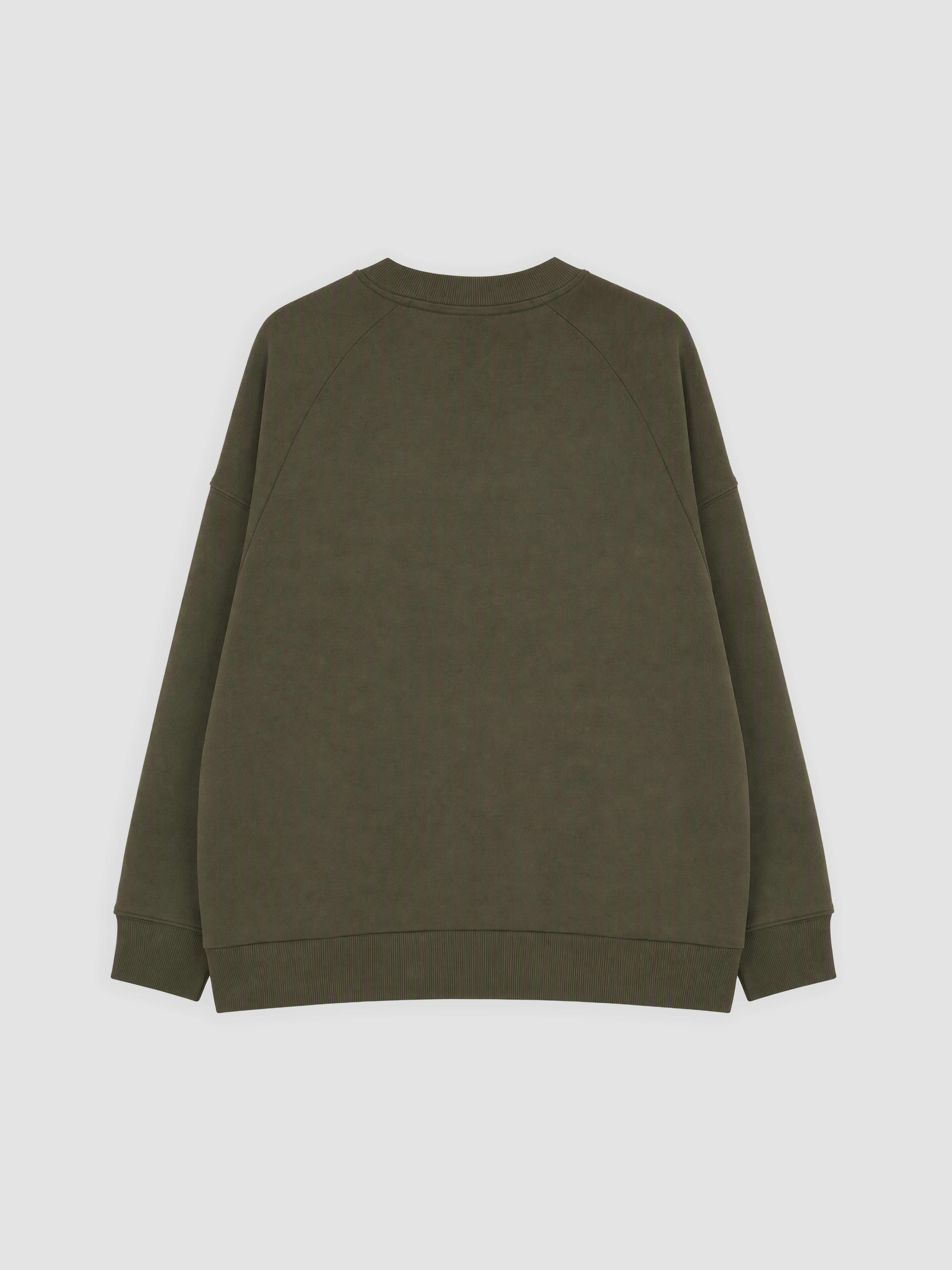 LCW Modest Oversize Kadın Kalın Sweatshirt Tunik görsel 2