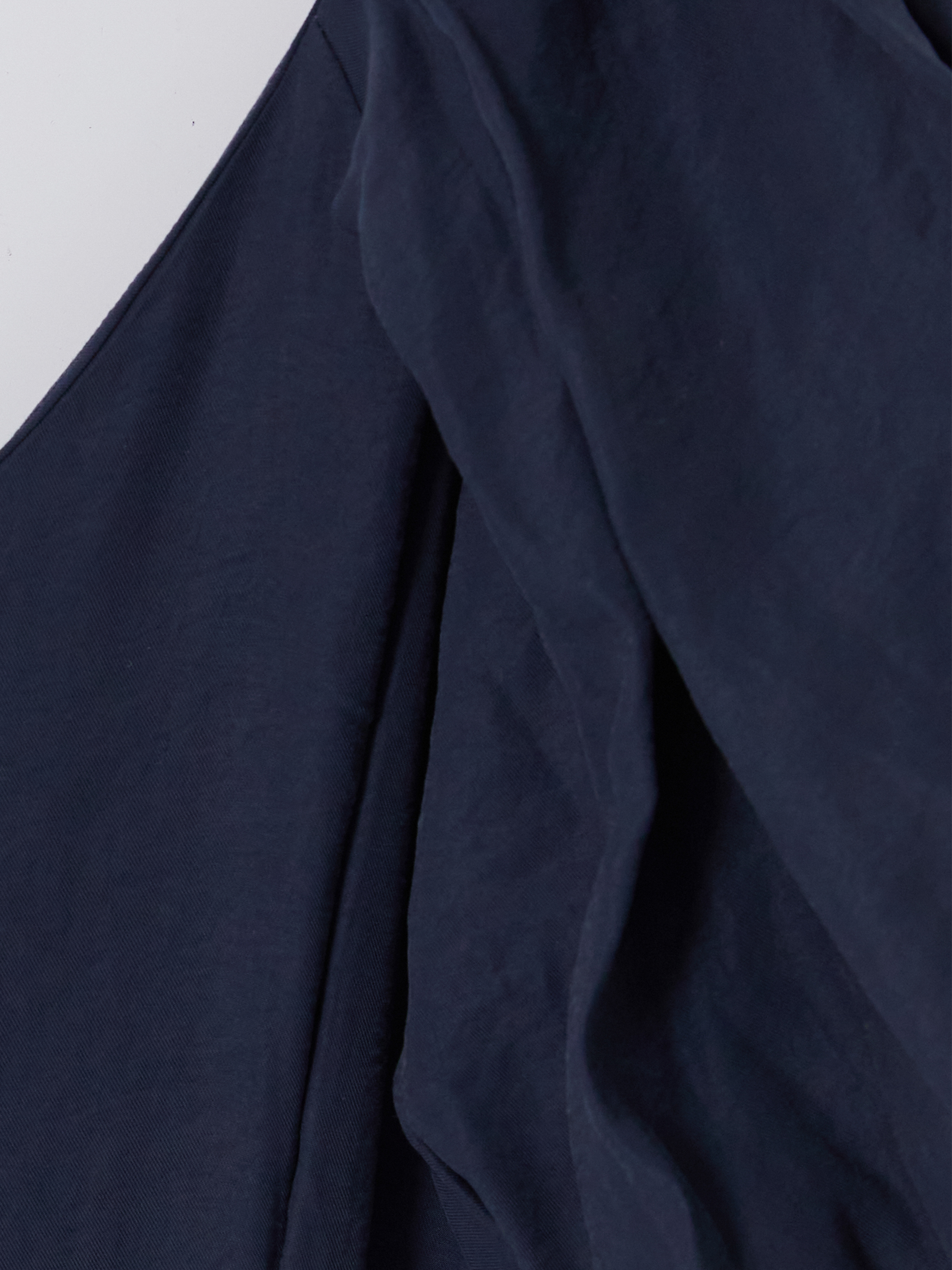 LCW Comfort V Yaka Balon Kollu Kloş Abiye Elbise görsel 8