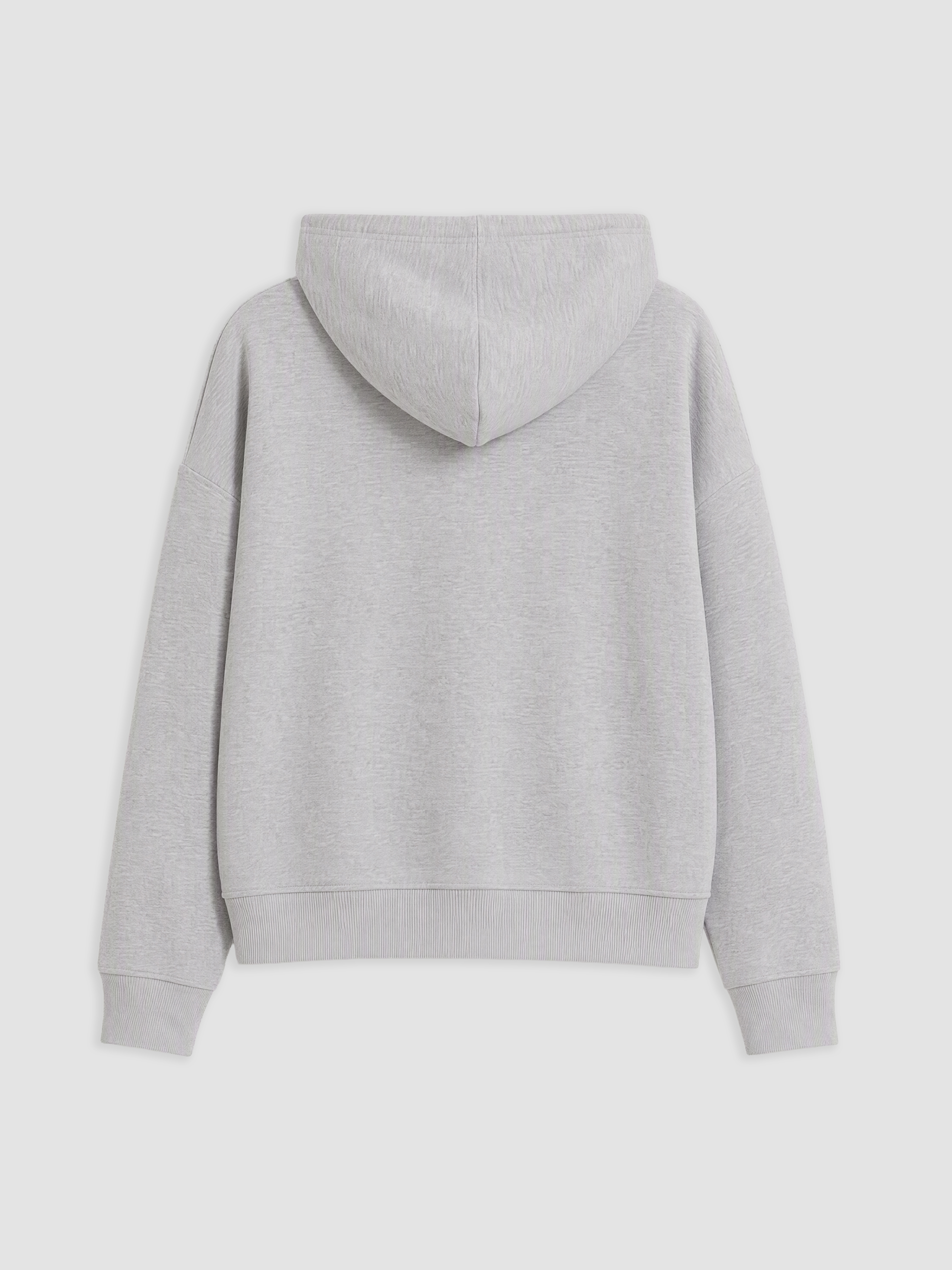 LCW Vision Kapüşonlu Oversize Kadın Fermuarlı Sweatshirt görsel 6