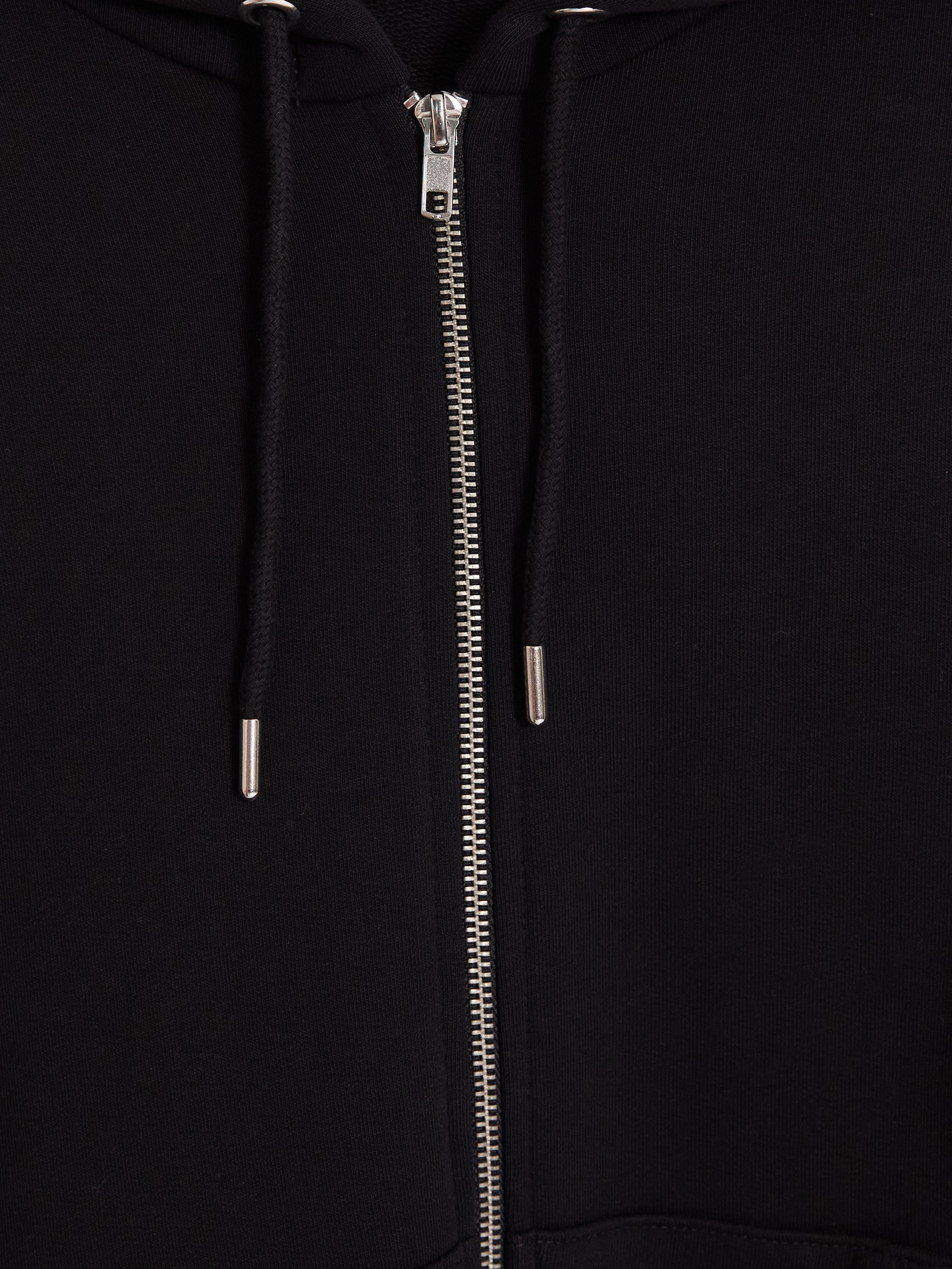 LCW Vision Kapüşonlu Oversize Kadın Fermuarlı Sweatshirt görsel 3