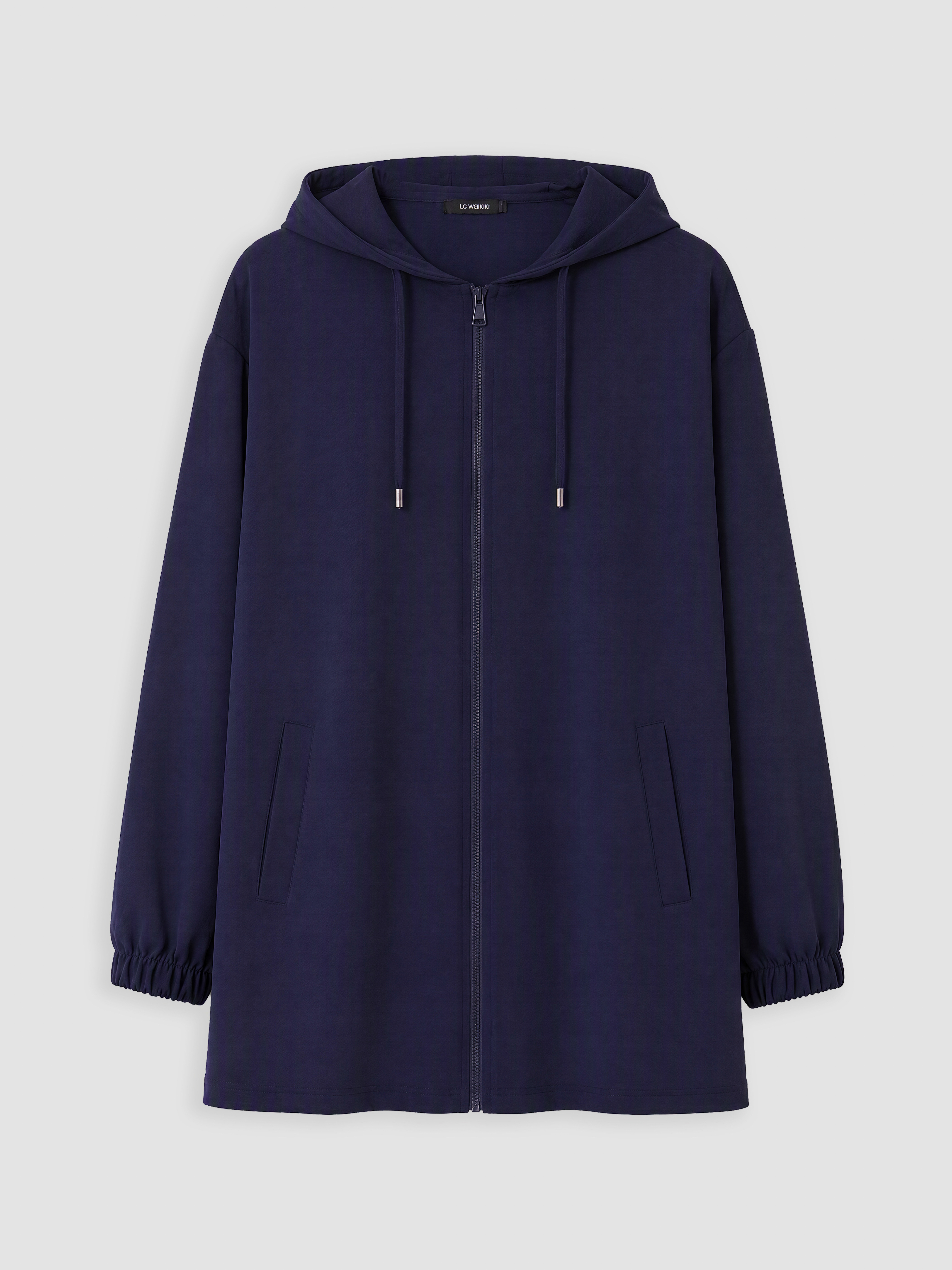 LCW Curve Büyük Beden Kapüşonlu Kadın Sweatshirt Tunik