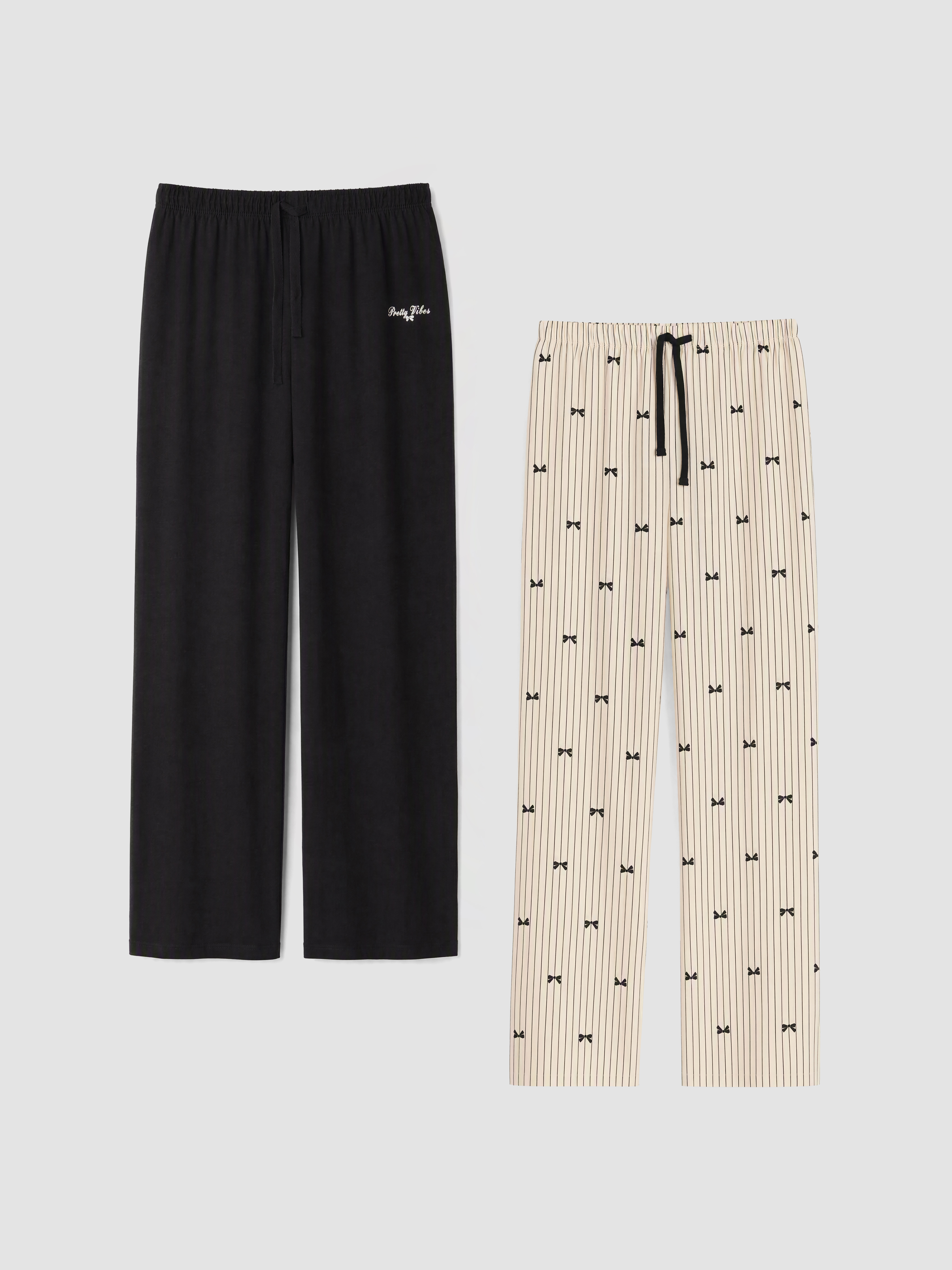 LCW DREAM Beli Lastikli Kadın Pijama Altı 2'li görsel 7