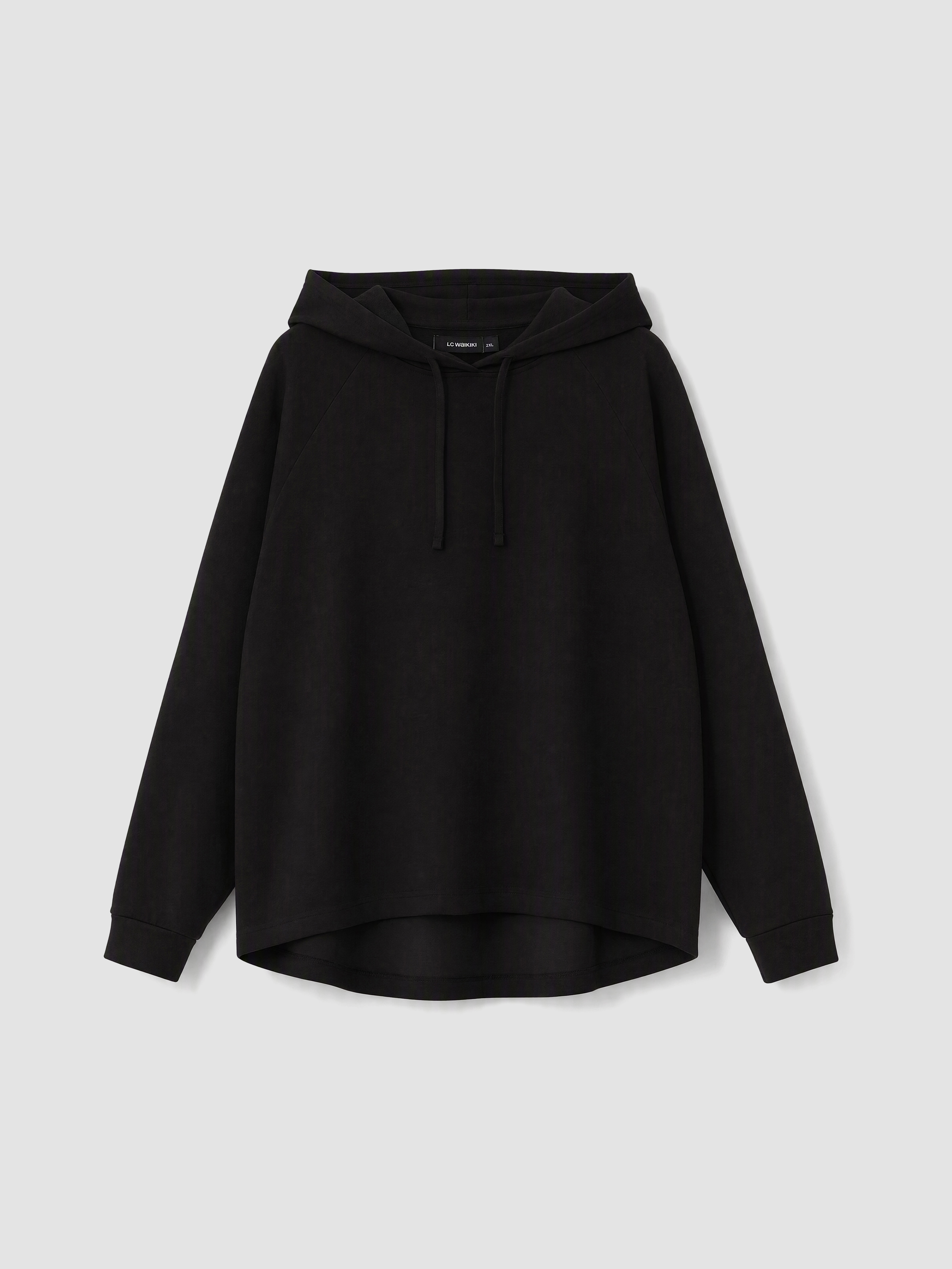 LCW Curve Büyük Beden Kadın Hoodie görsel 3