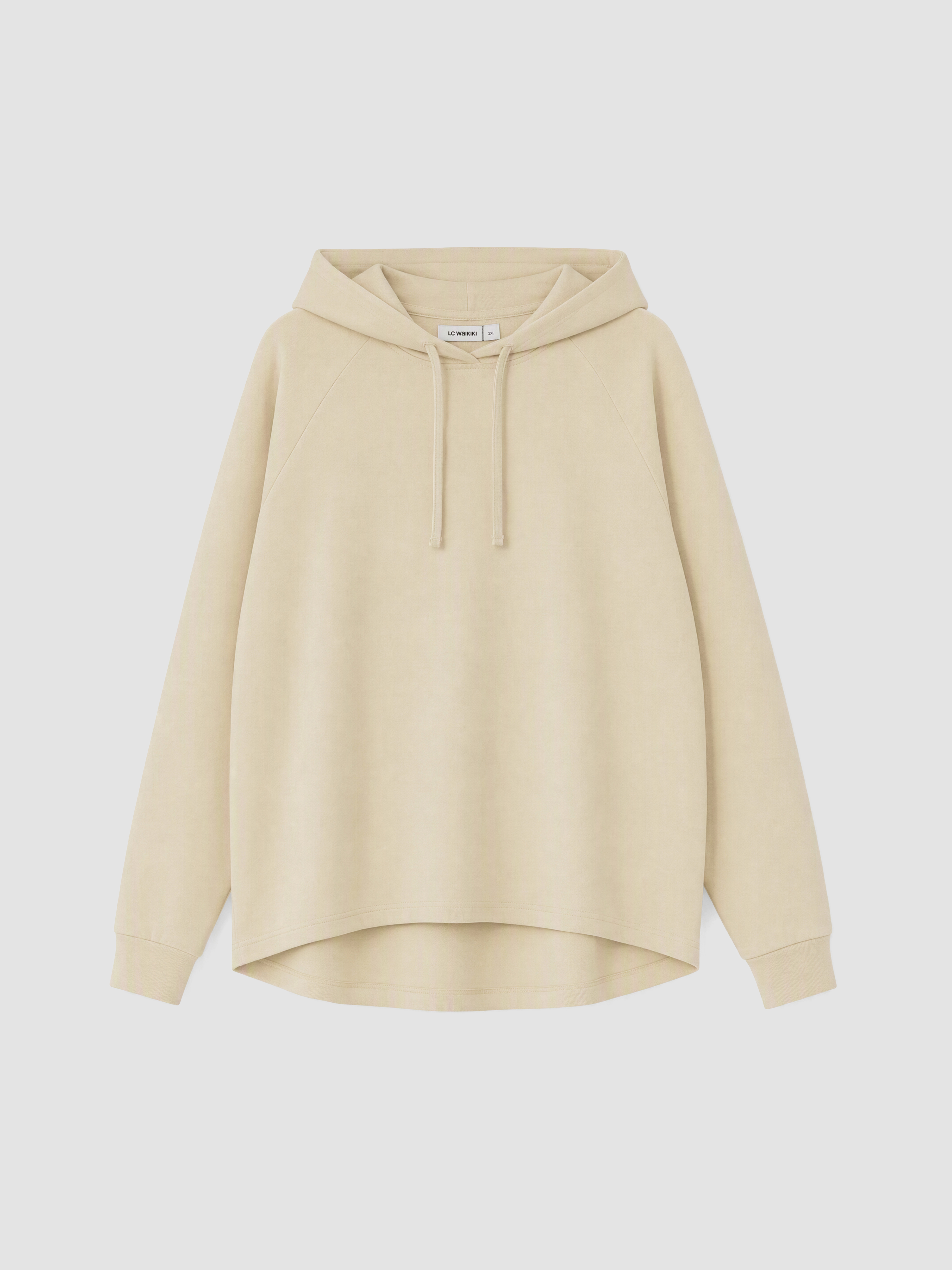 LCW Curve Büyük Beden Kadın Hoodie görsel 3