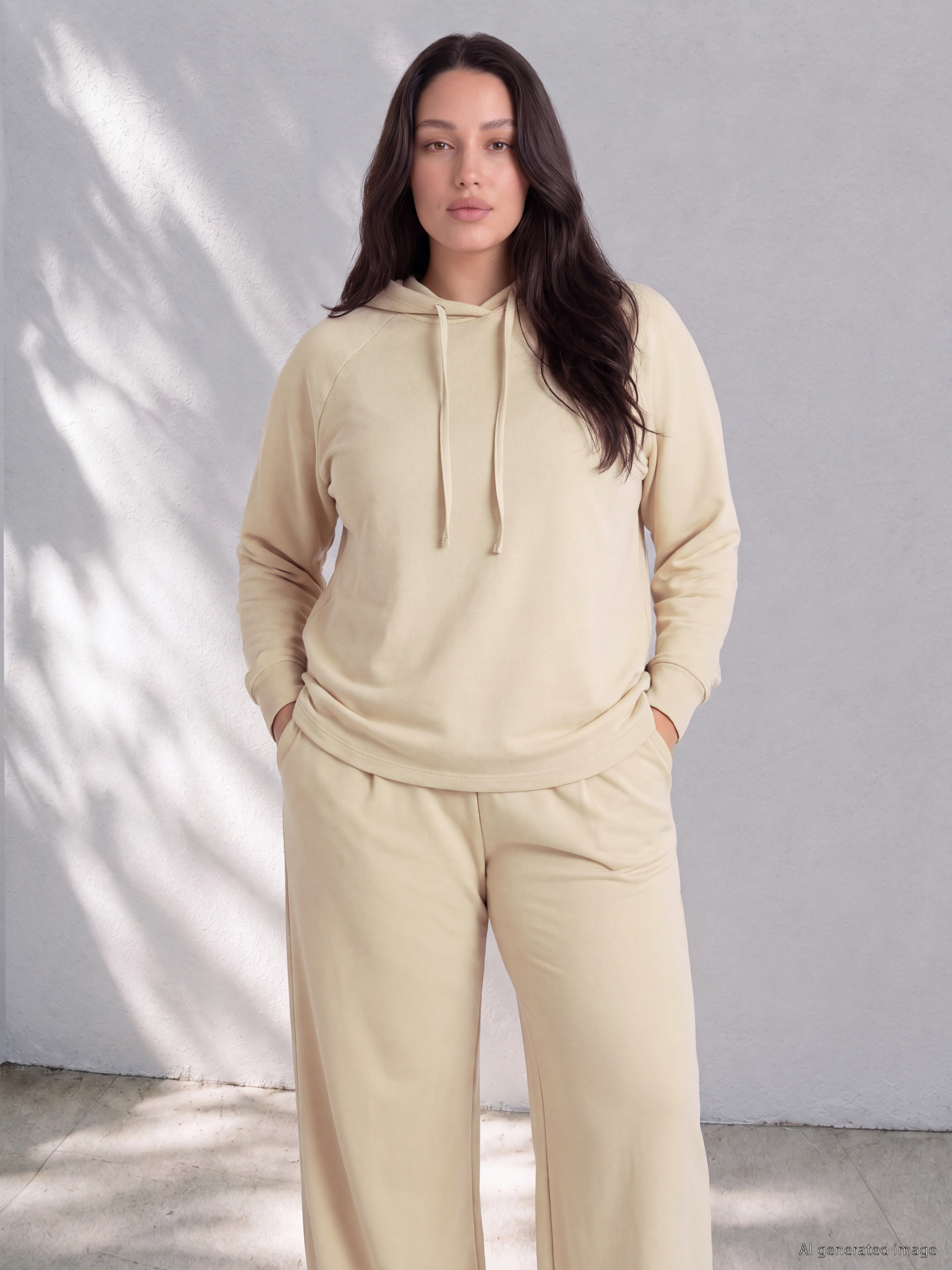 LCW Curve Büyük Beden Kadın Hoodie