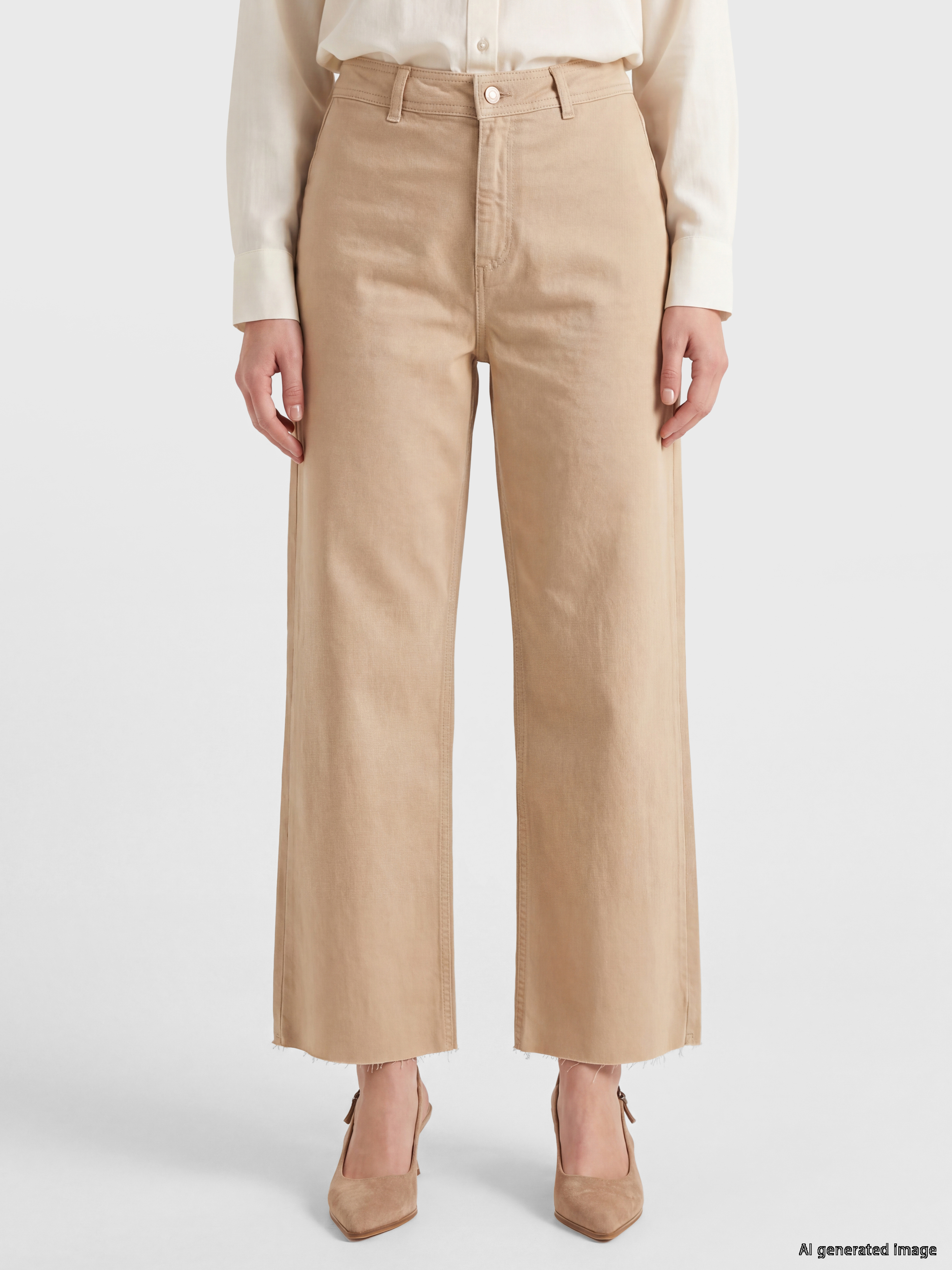 LC WAIKIKI Flare Kadın Jean Pantolon görsel 2