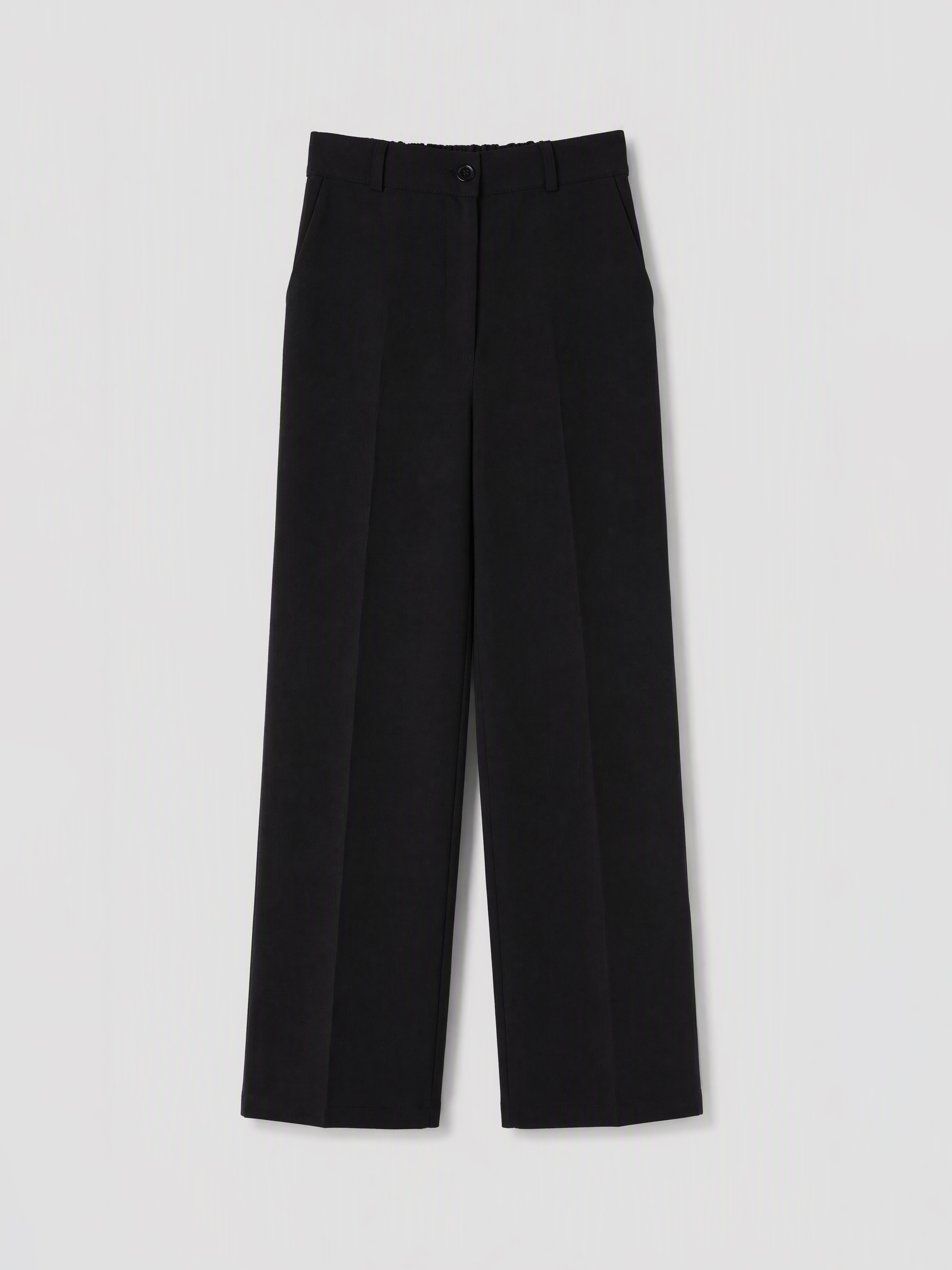 LCW Modest Beli Lastikli Geniş Paça Kadın Pantolon görsel 4