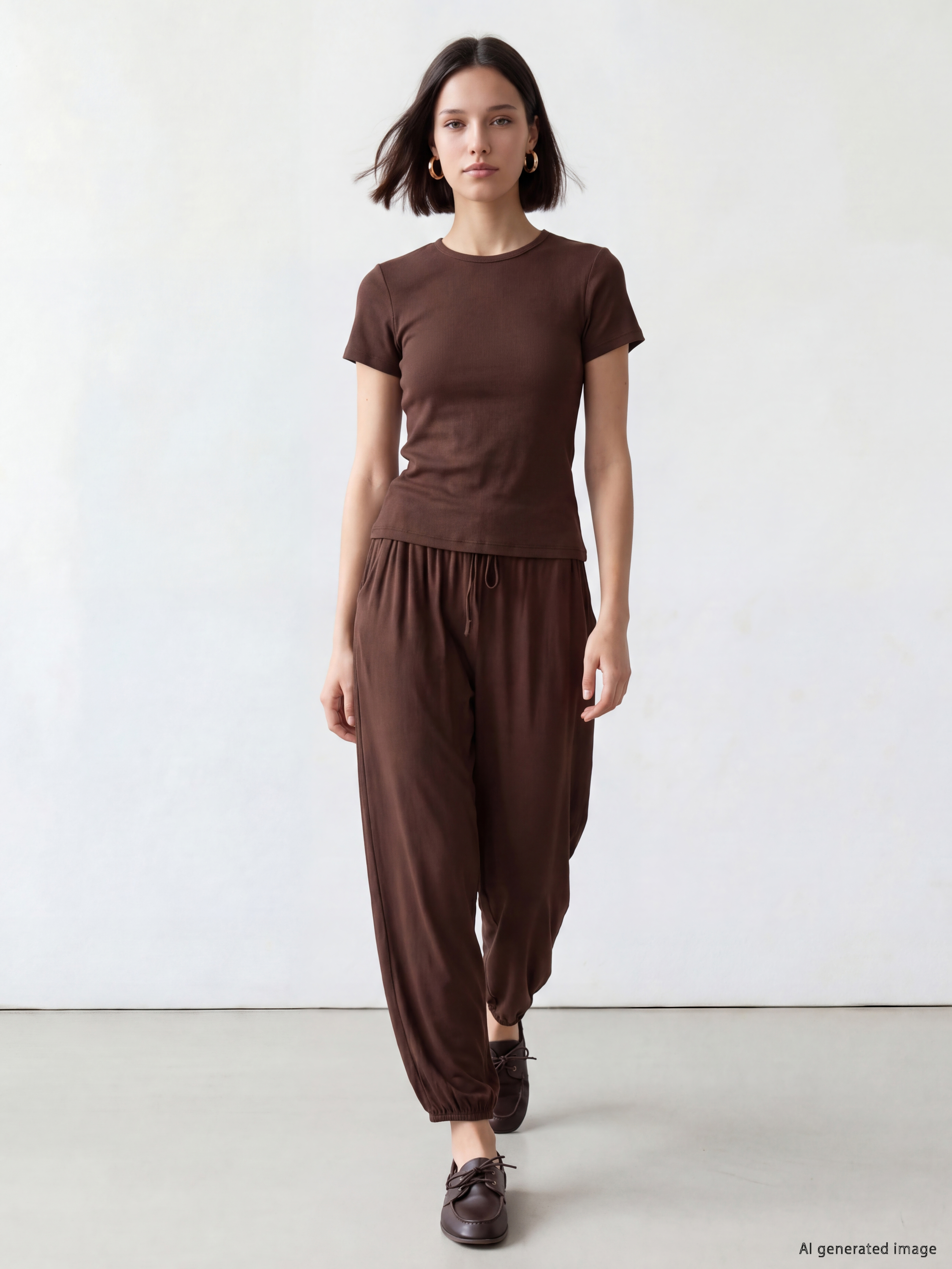 LCW Comfort Beli Lastikli Kadın Jogger Eşofman Altı