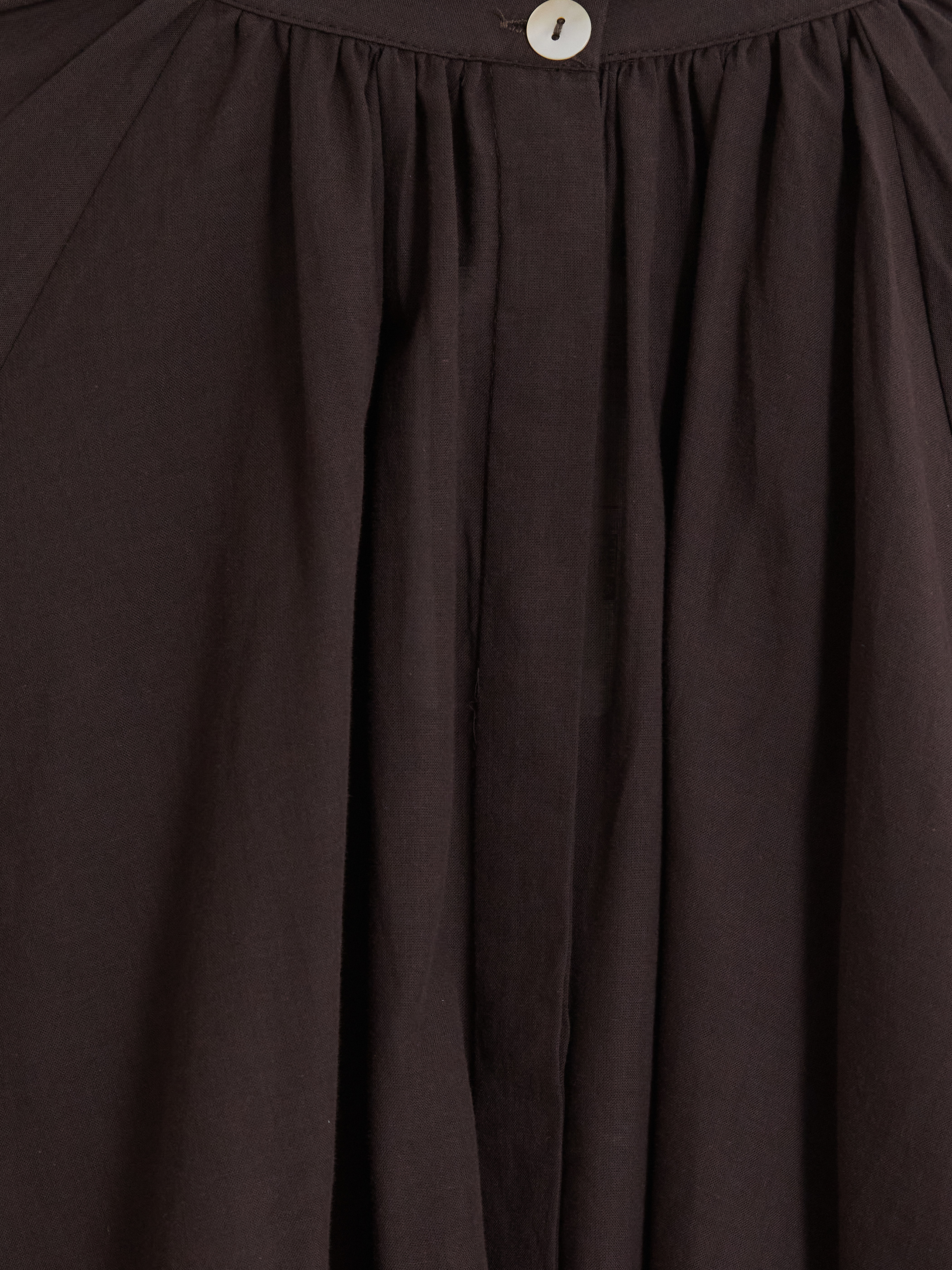 LCW Modest Hakim Yaka %100 Pamuklu Kadın Gömlek Tunik görsel 6