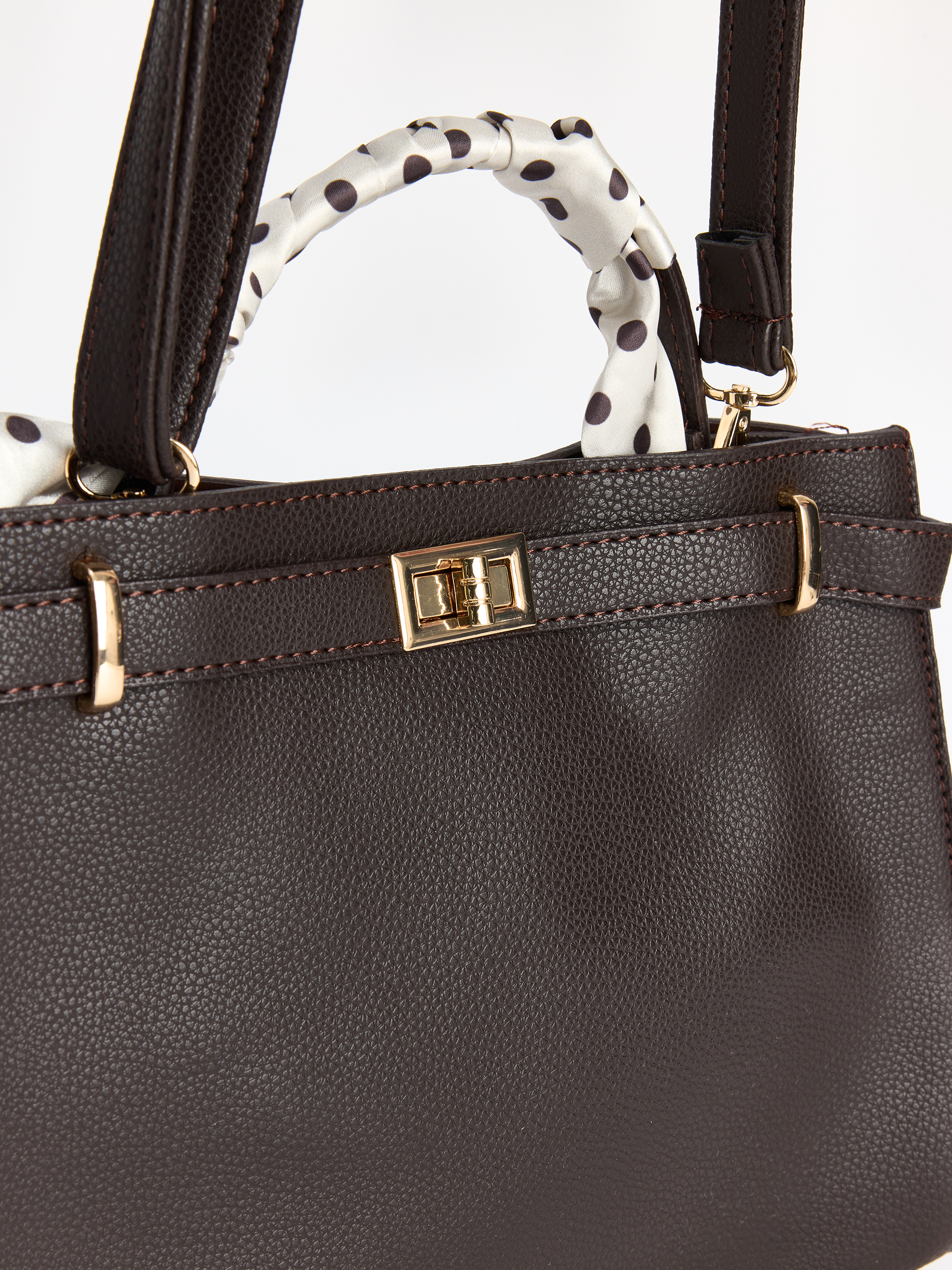 LCW ACCESSORIES Puantiyeli Kadın Omuz Çantası görsel 4