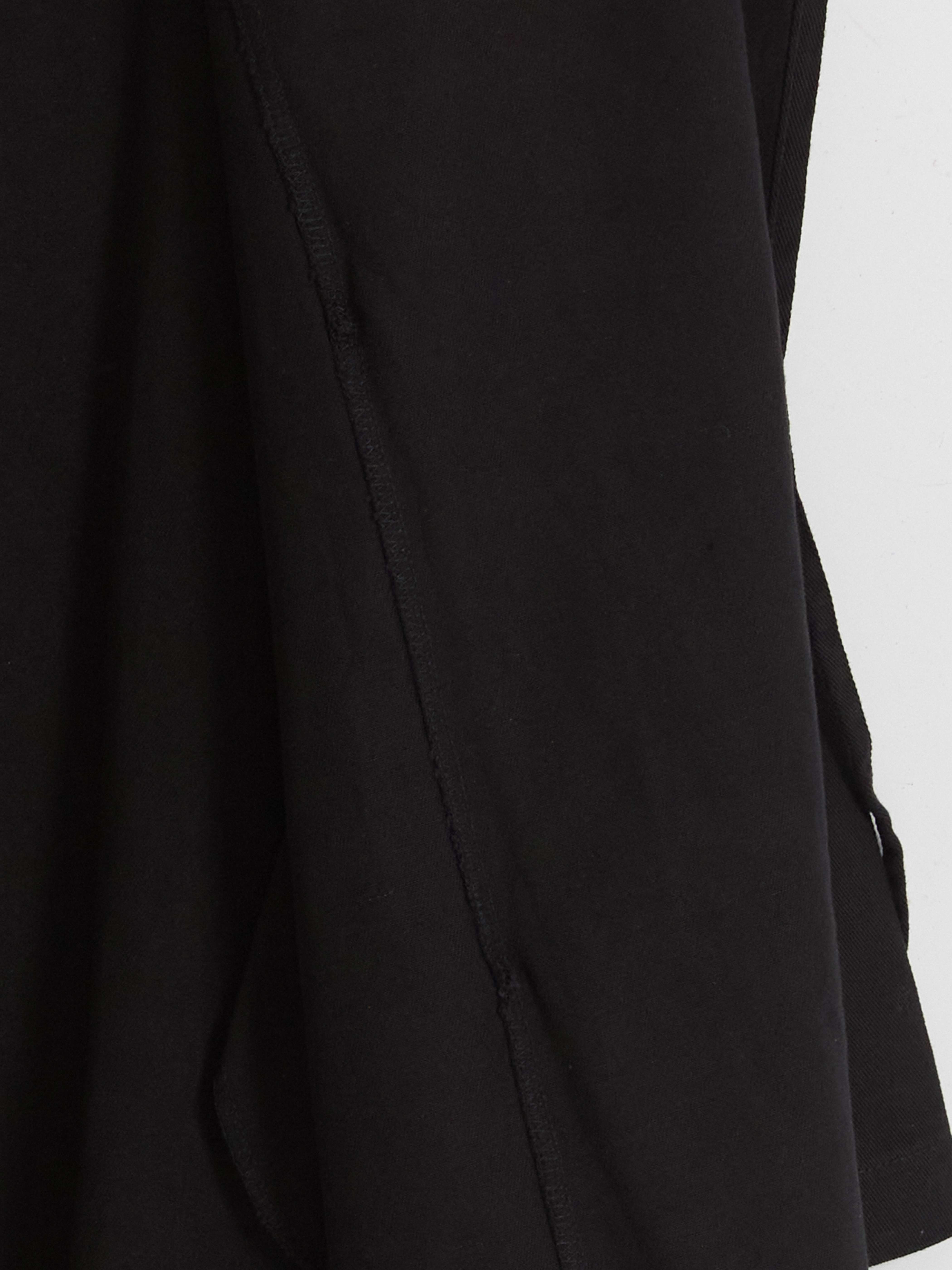 LCW Modest Kruvaze Yaka Bağcıklı Kadın Kimono görsel 2