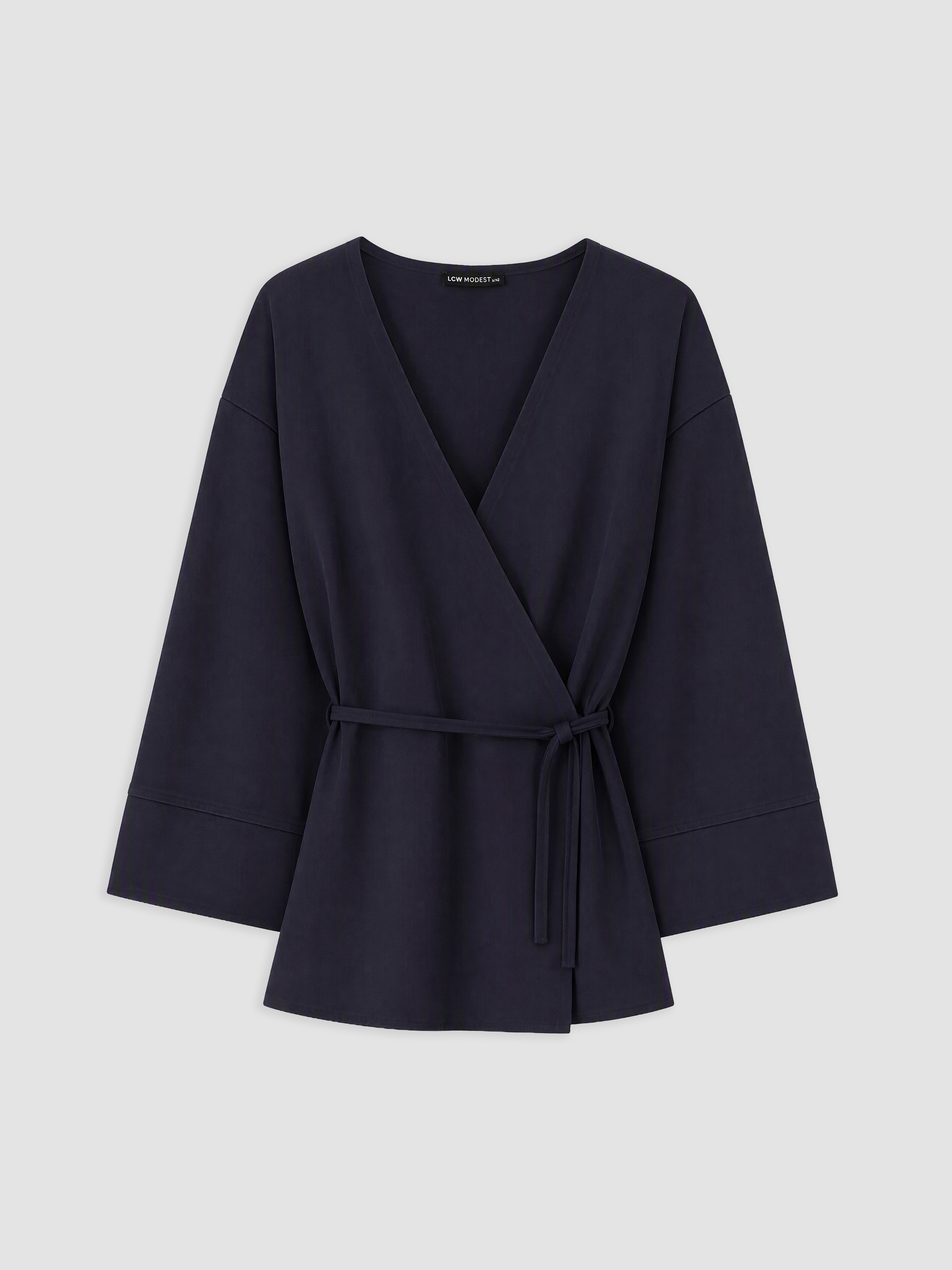 LCW Modest Kruvaze Yaka Kadın Tunik