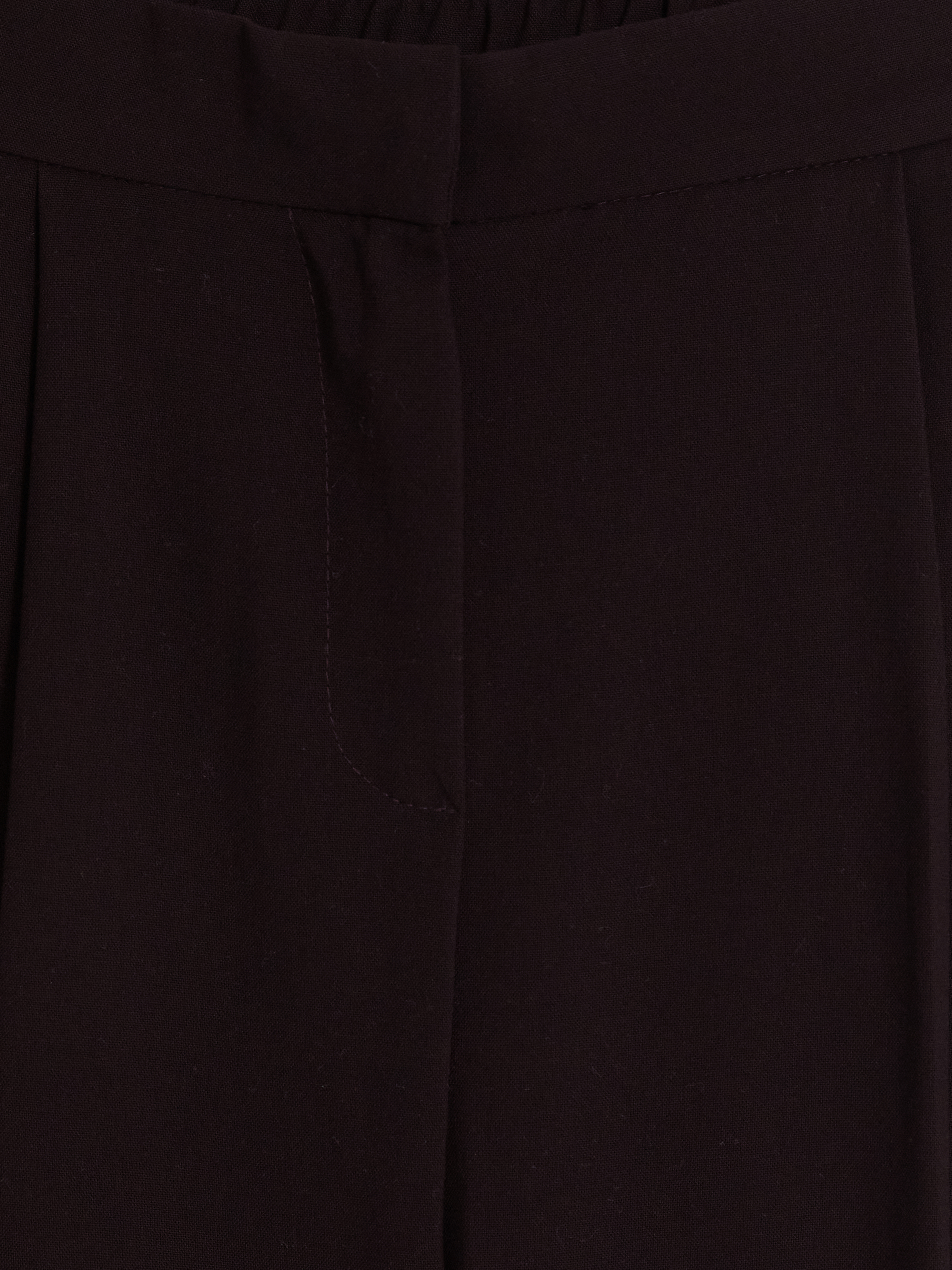 LCW Modest Beli Lastikli Kadın Pileli Pantolon görsel 2