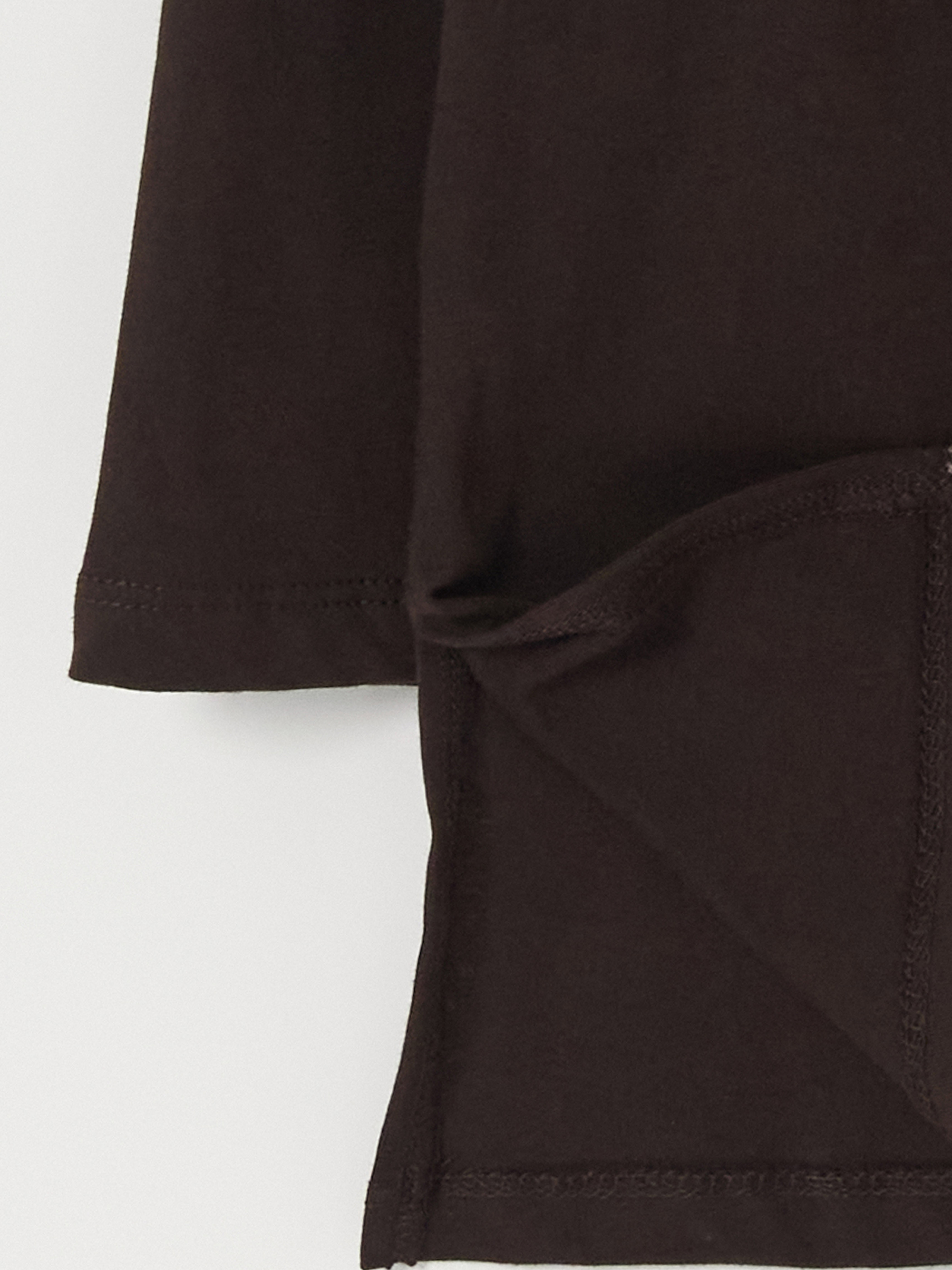LCW Modest Bisiklet Yaka Kadın Sweatshirt Tunik görsel 7