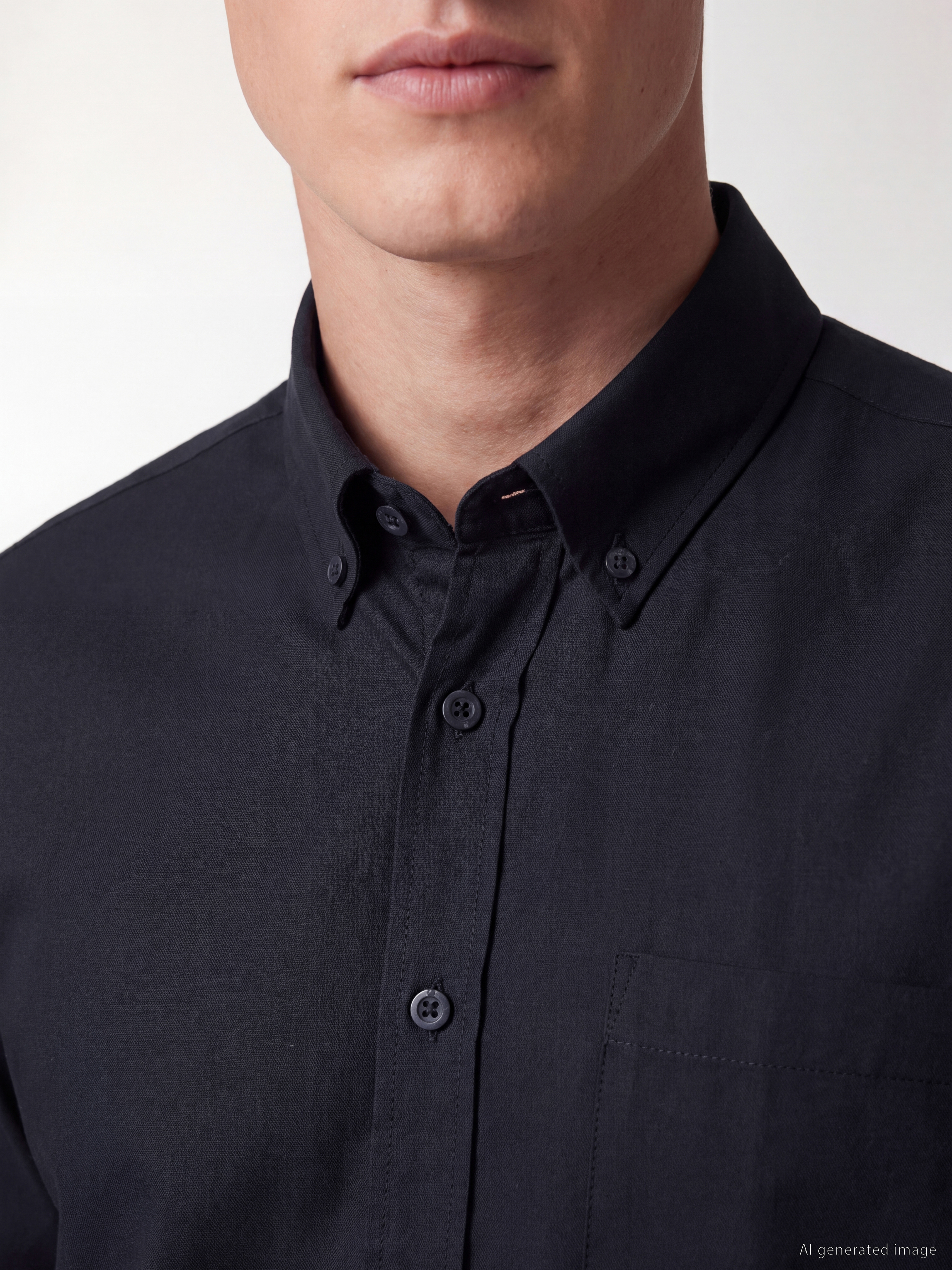 SOUTHBLUE Regular Fit Gabardin Erkek Gömlek görsel 3