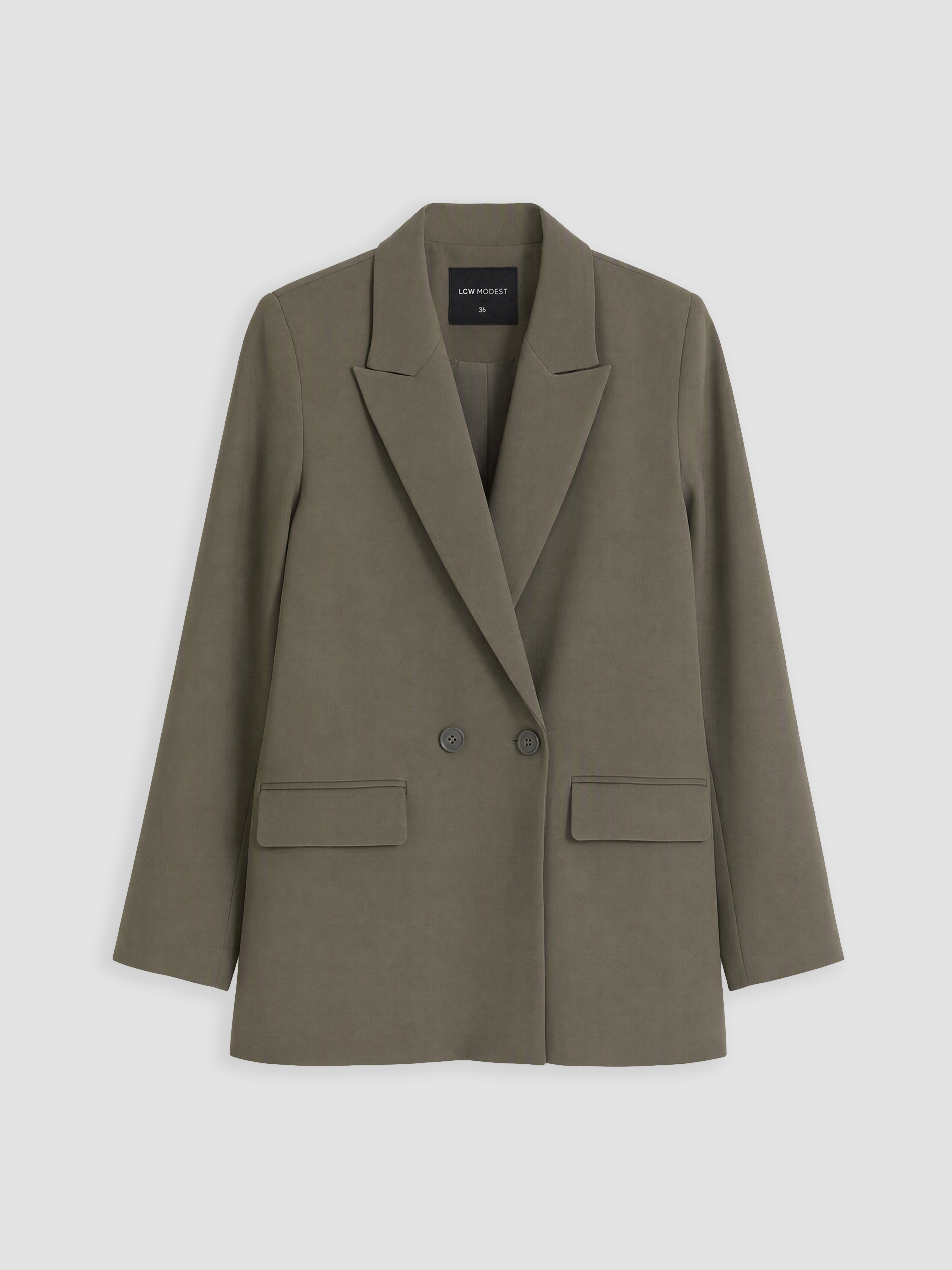 LCW Modest Kadın Blazer Ceket görsel 5