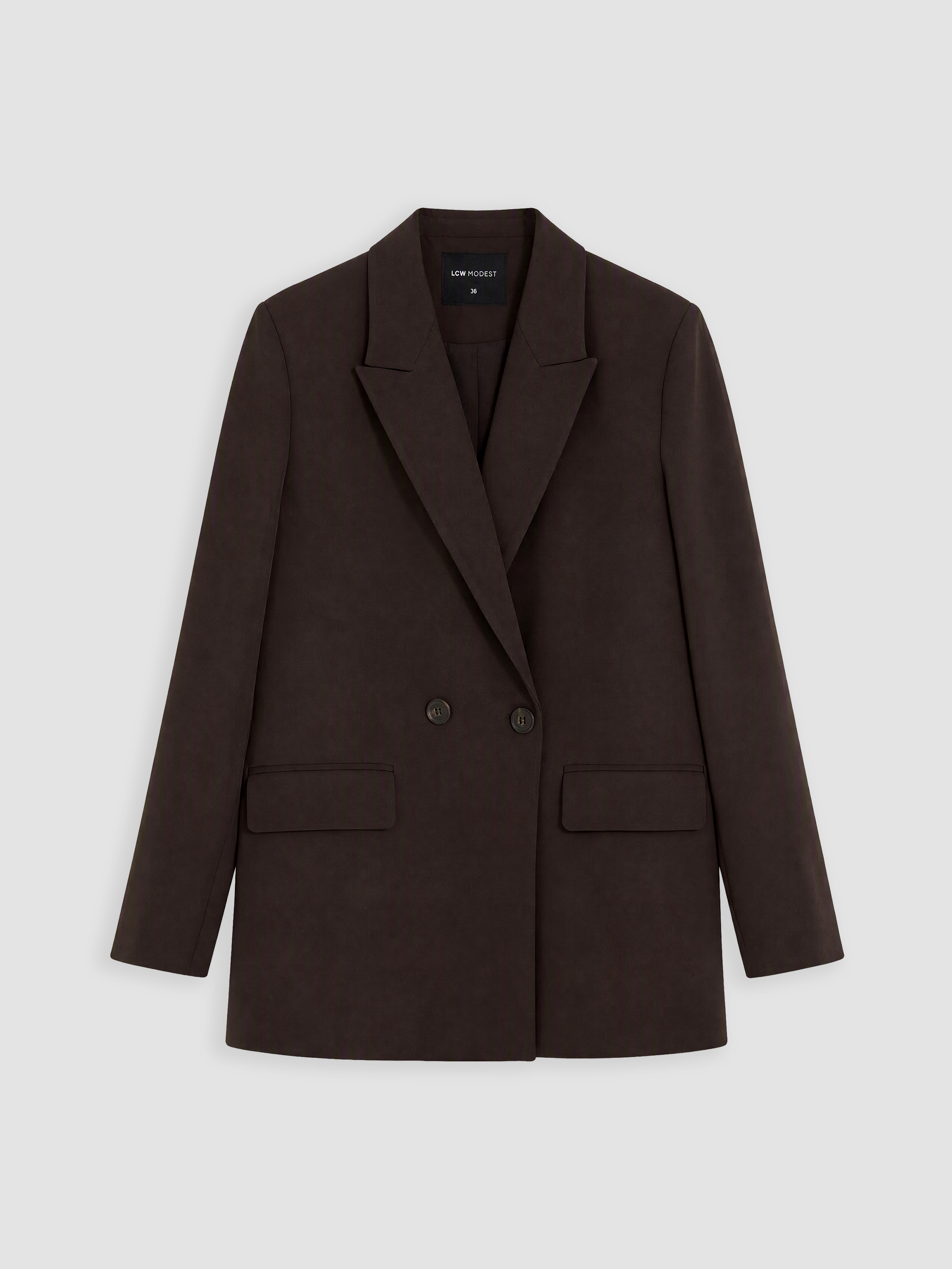 LCW Modest Kadın Blazer Ceket görsel 6