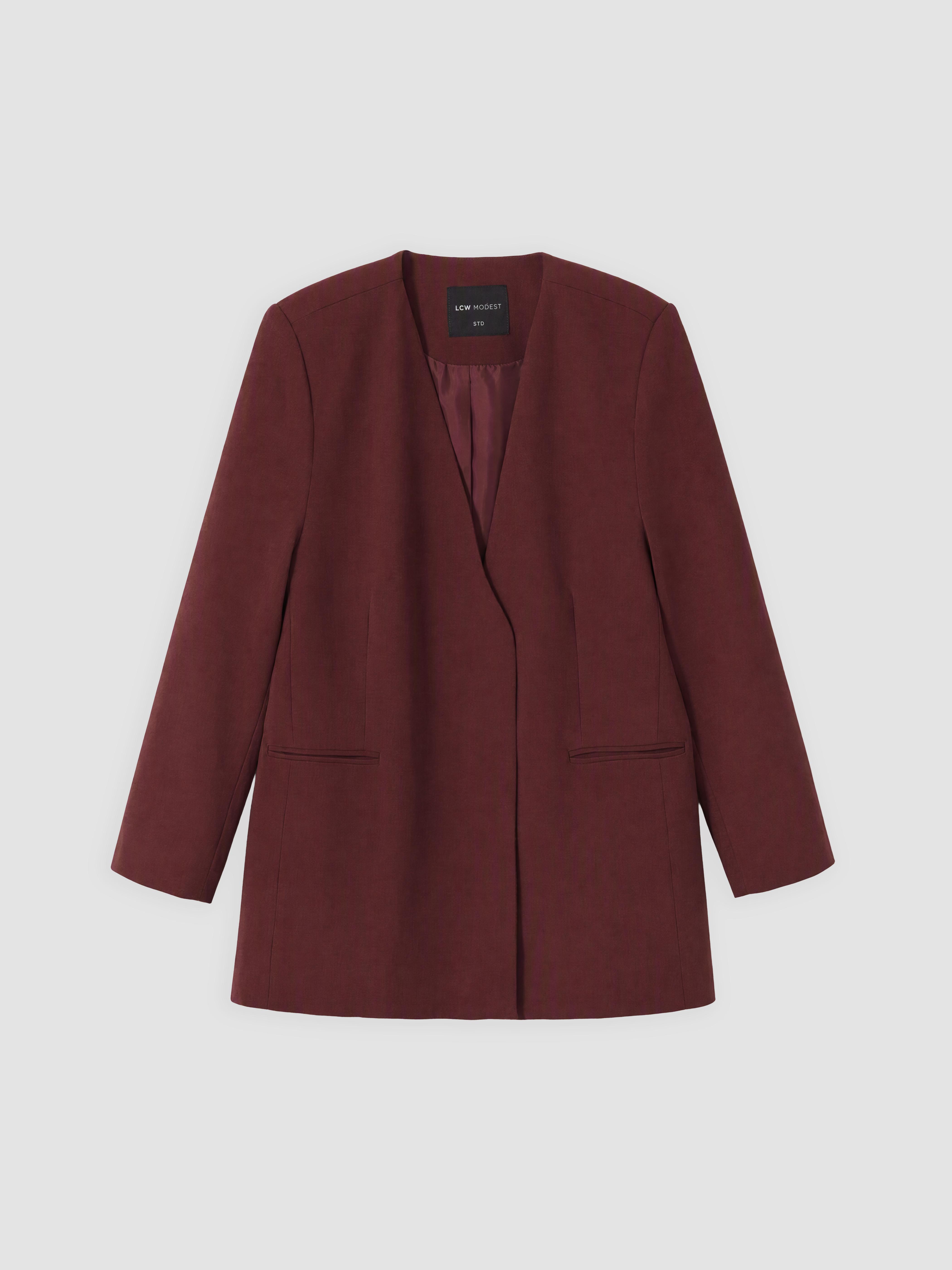 LCW Modest Oversize Kadın Ceket