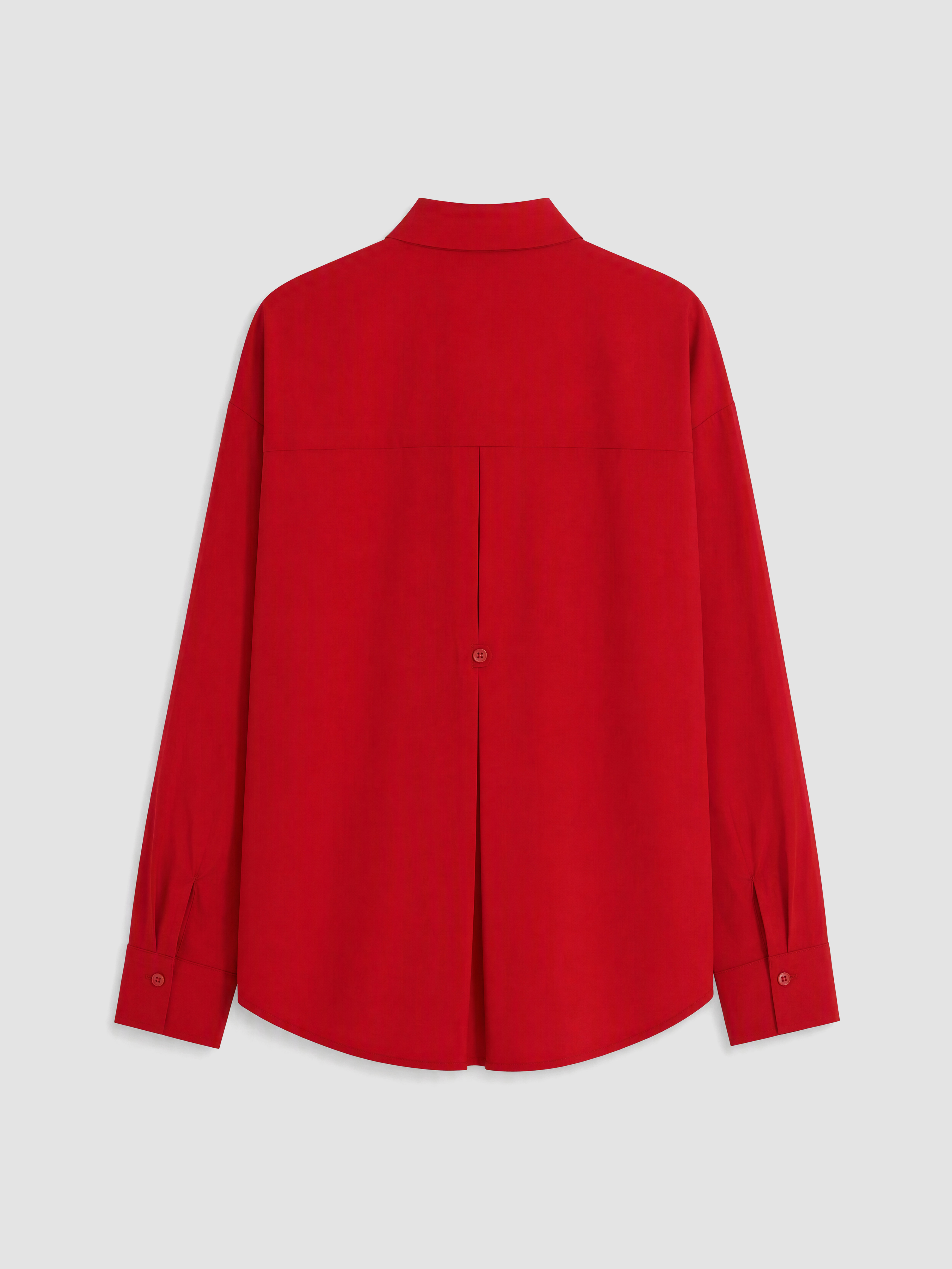 LCW Vision Oversize Poplin Kadın Gömlek görsel 7