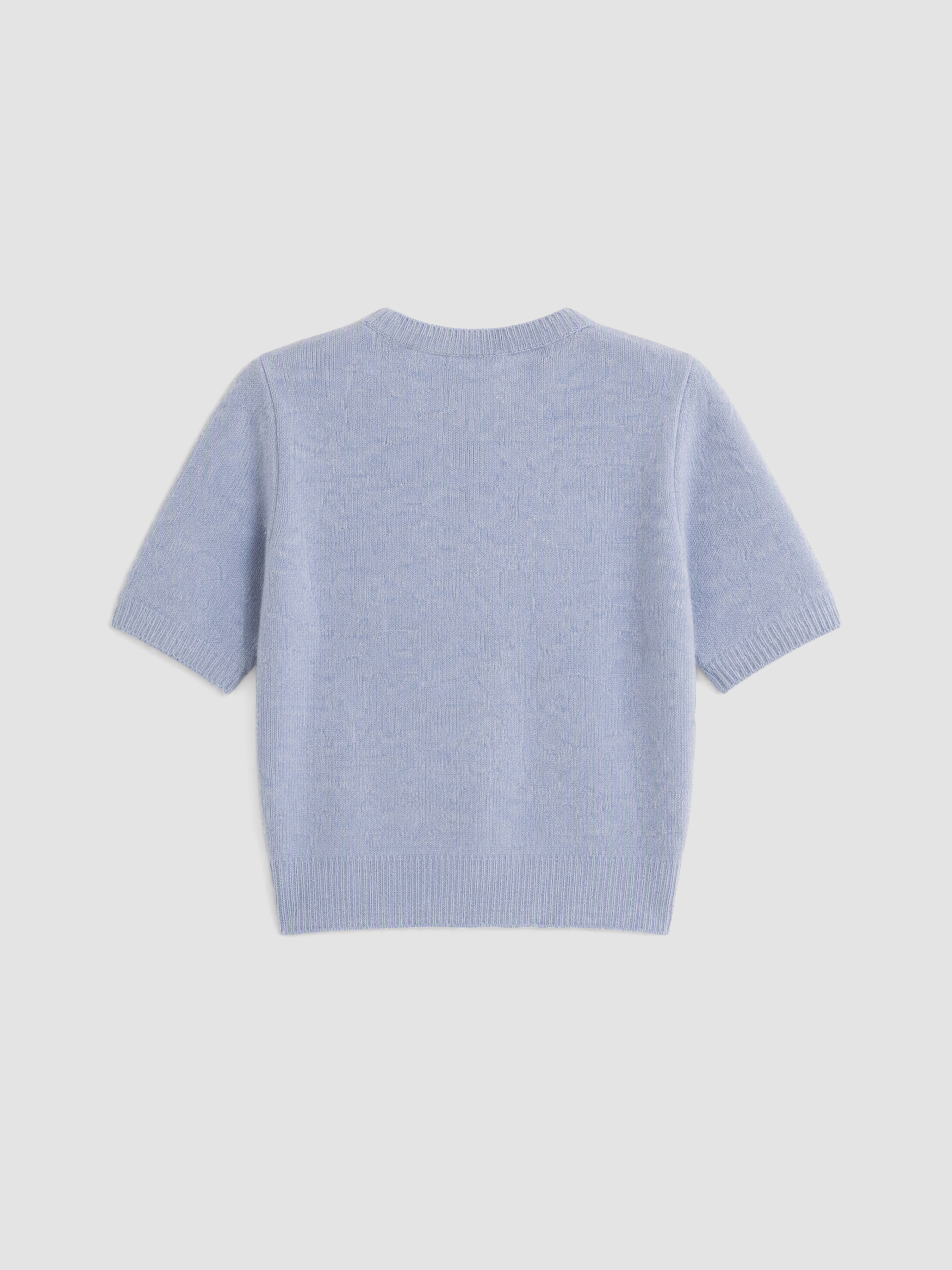 LCW Comfort Bisiklet Yaka Nakışlı Kadın Triko Kazak görsel 7