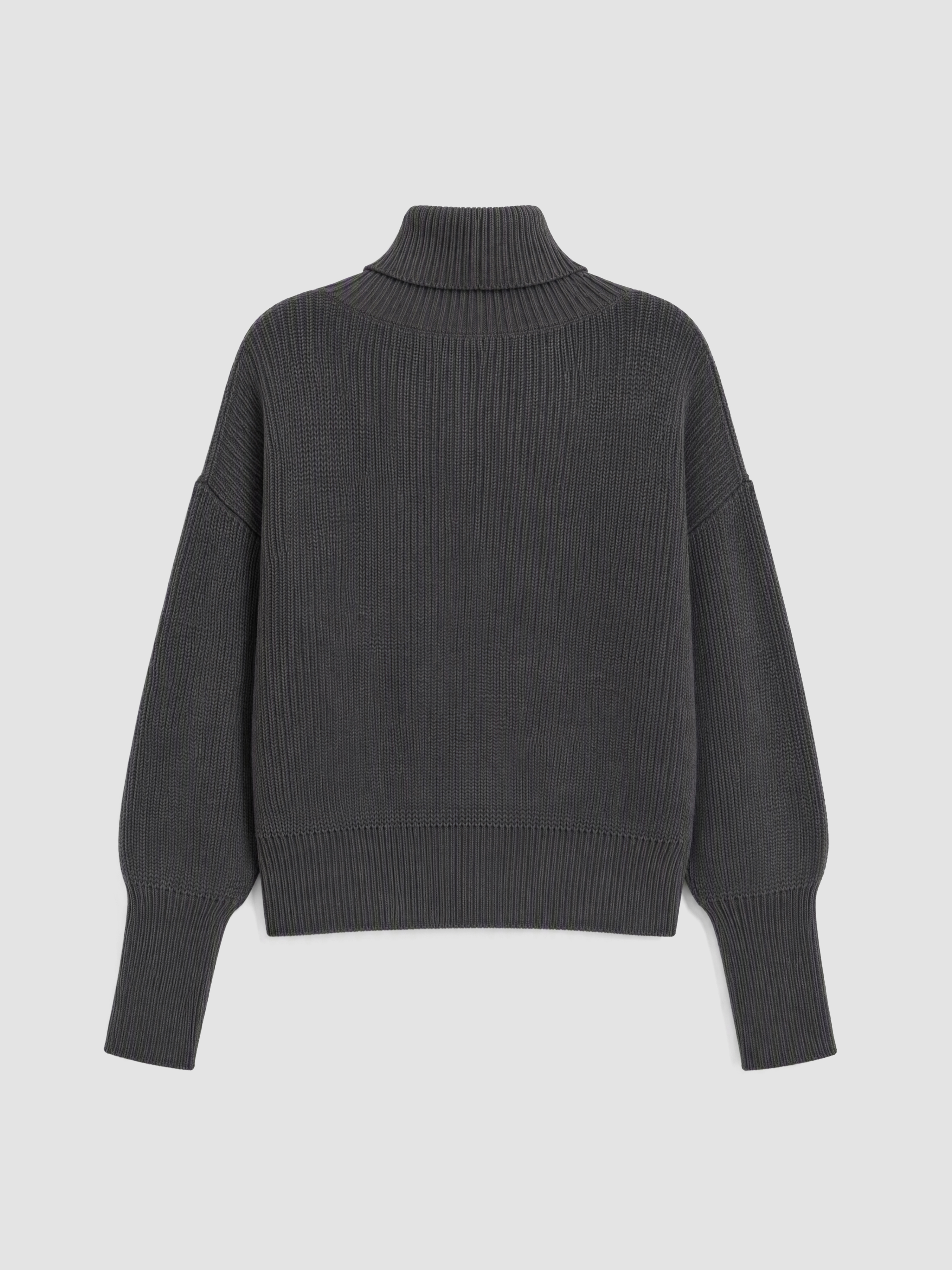 LCW Comfort Dik Yaka Kadın Triko Hırka görsel 8