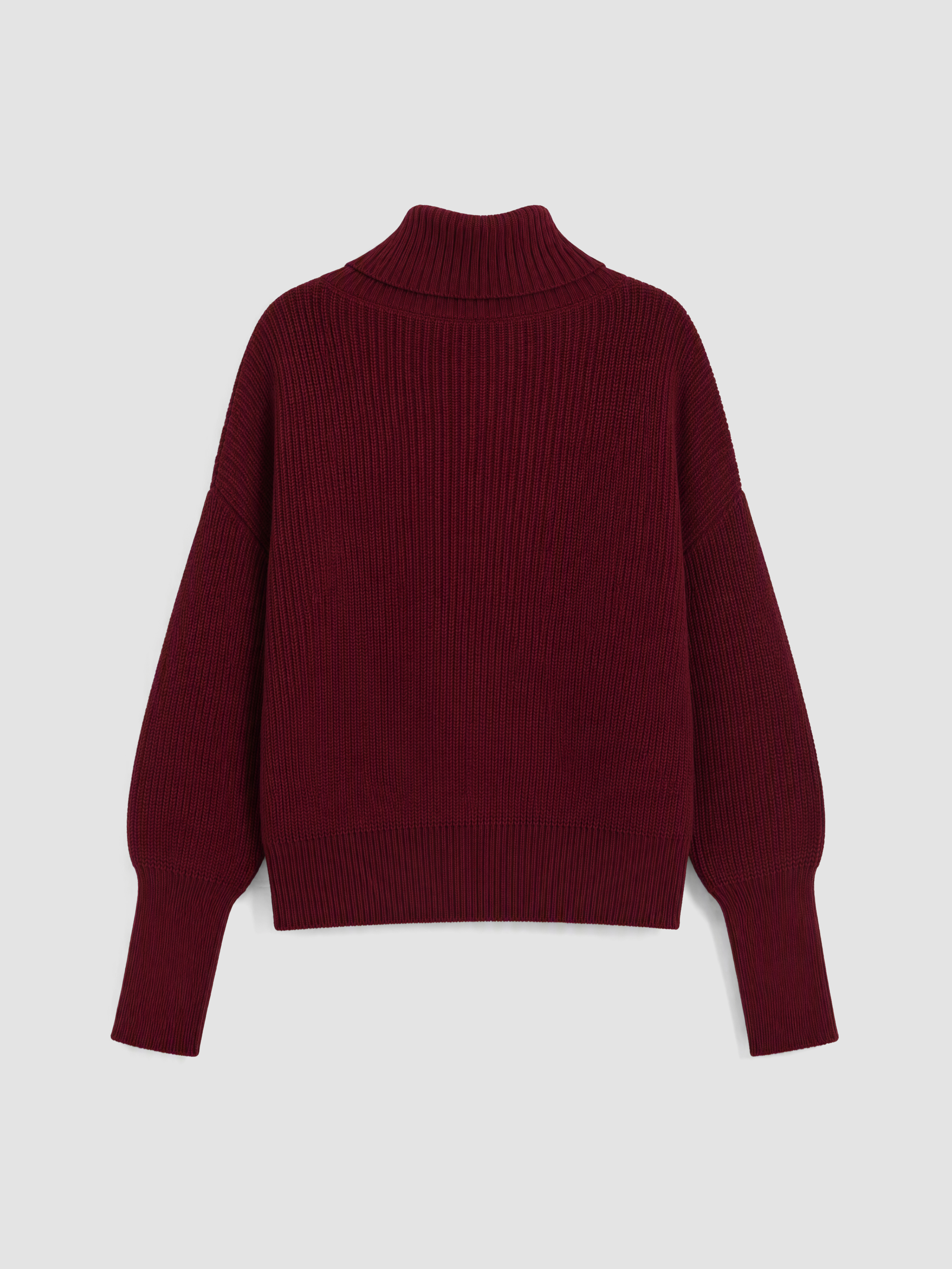 LCW Comfort Dik Yaka Kadın Triko Hırka görsel 7