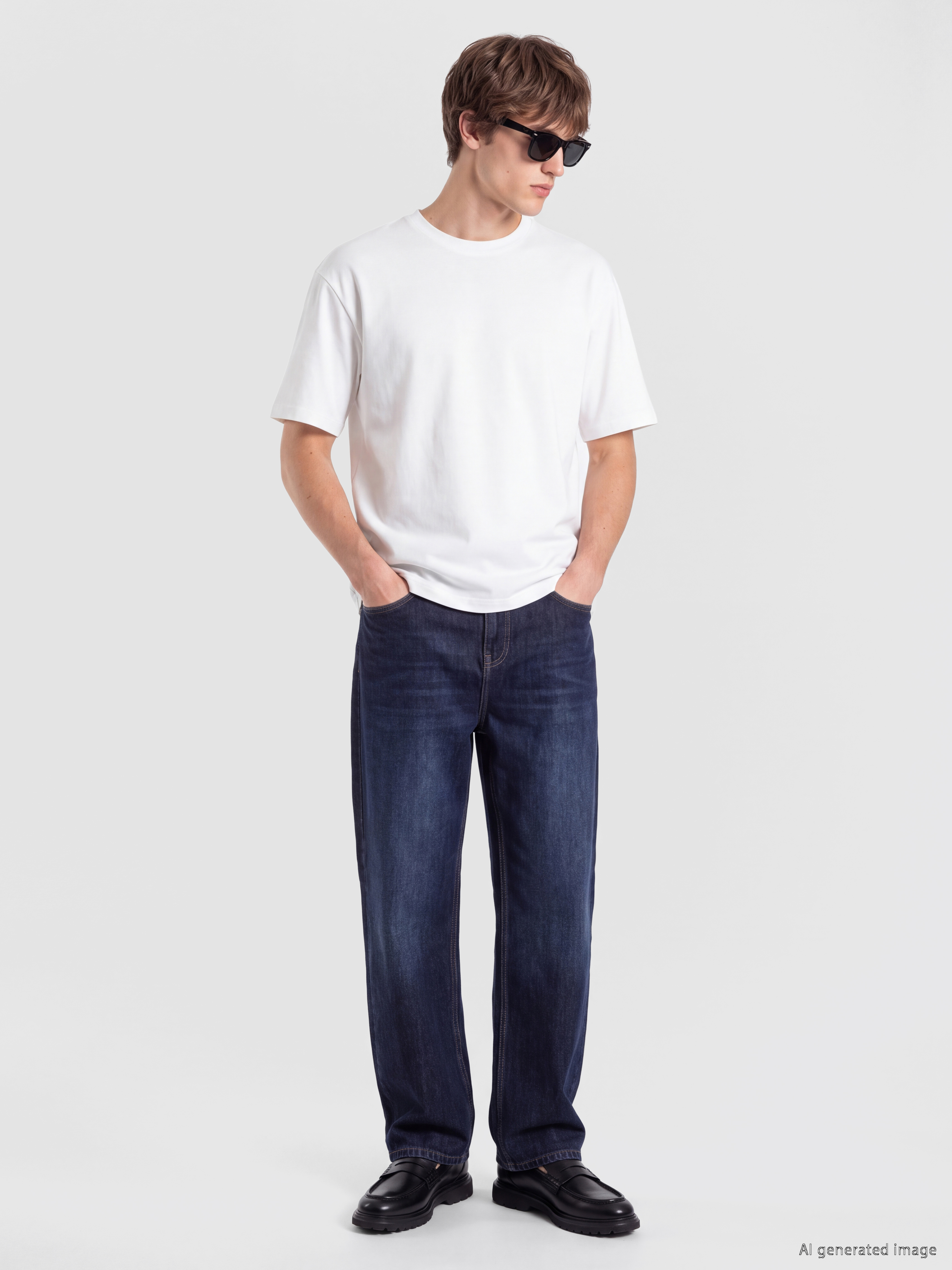 XSIDE Loose Fit Erkek Jean Pantolon
