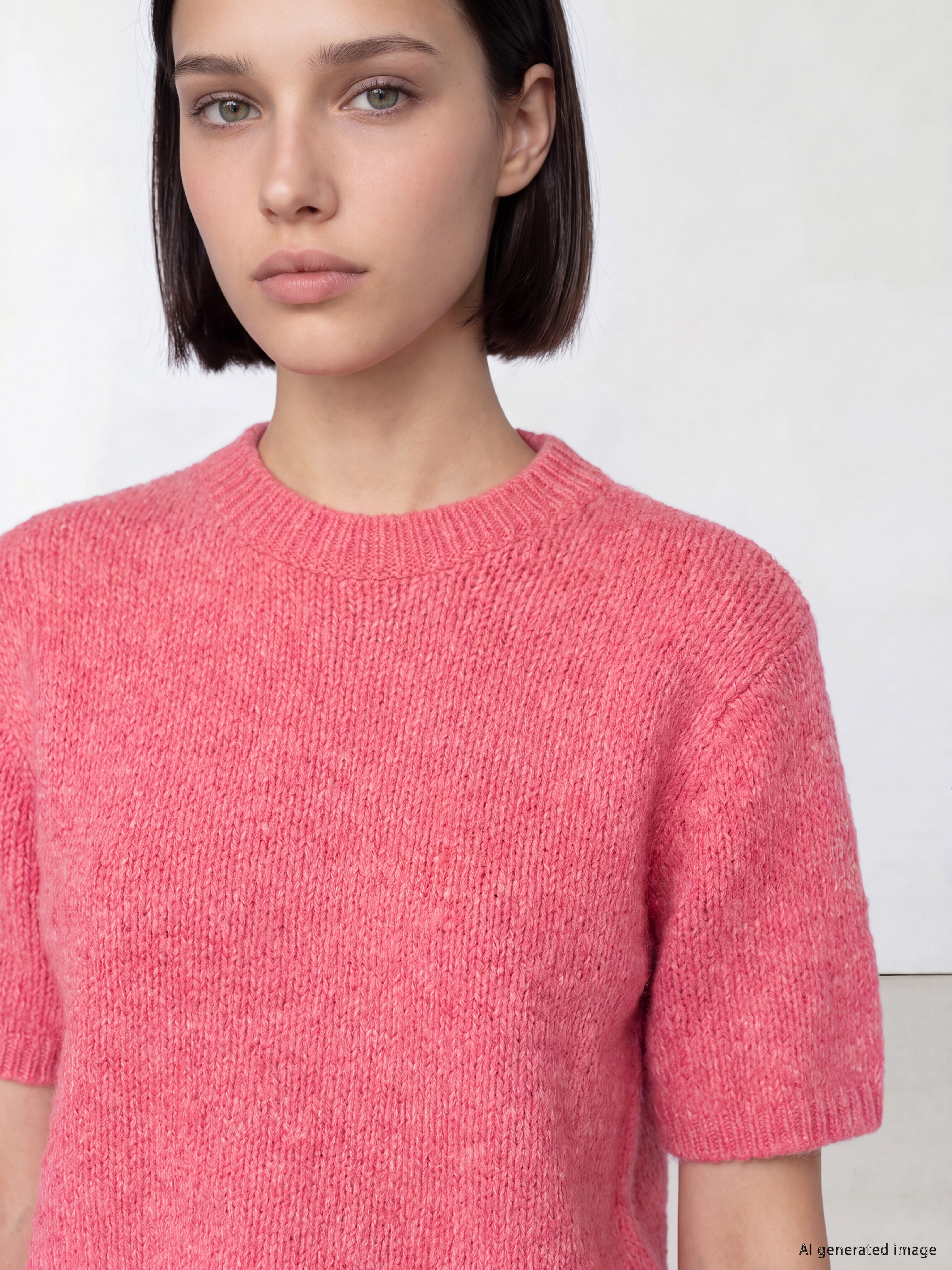 LCW Comfort Bisiklet Yaka Kadın Triko Kazak görsel 3