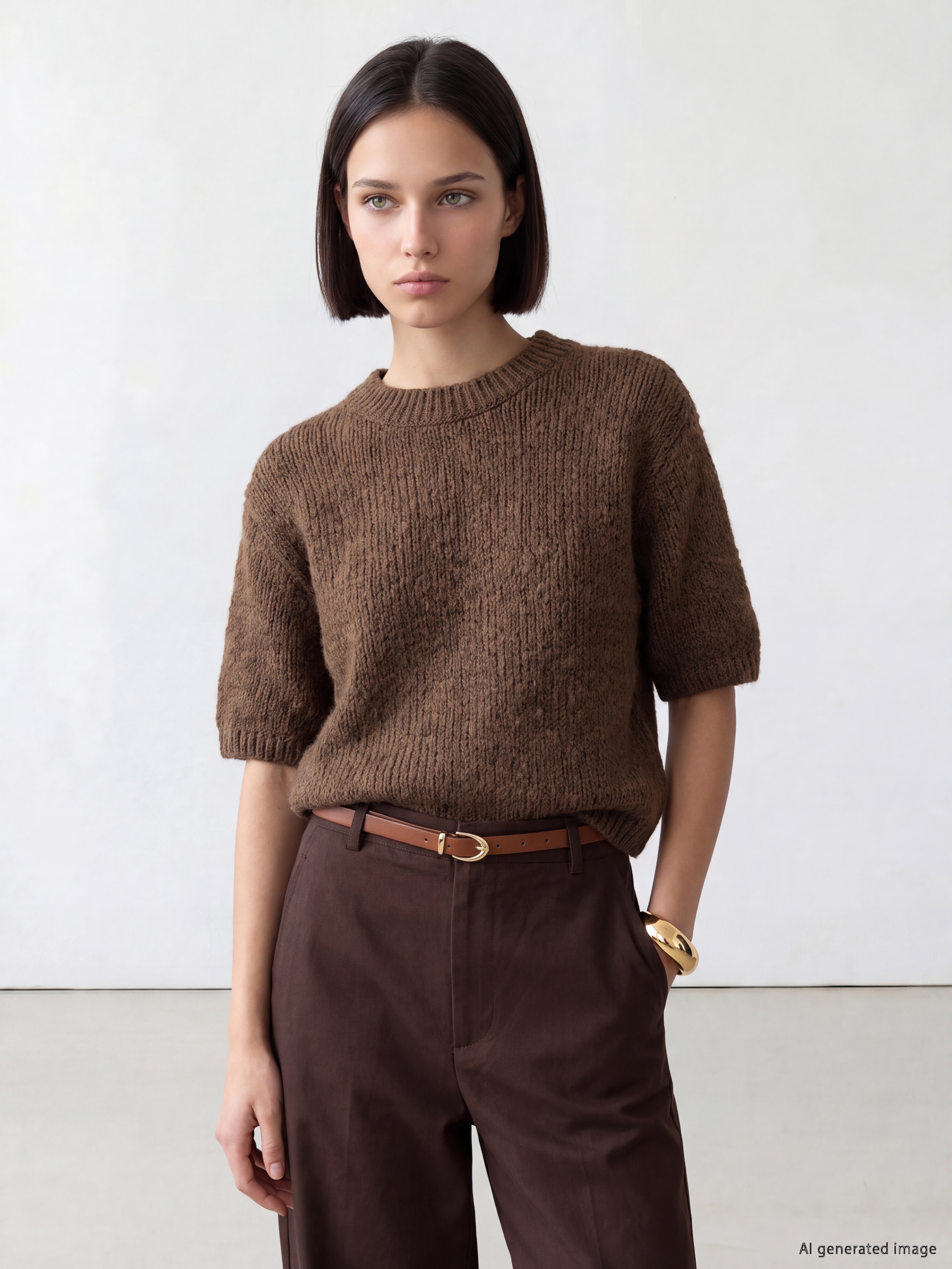 LCW Comfort Bisiklet Yaka Kadın Triko Kazak