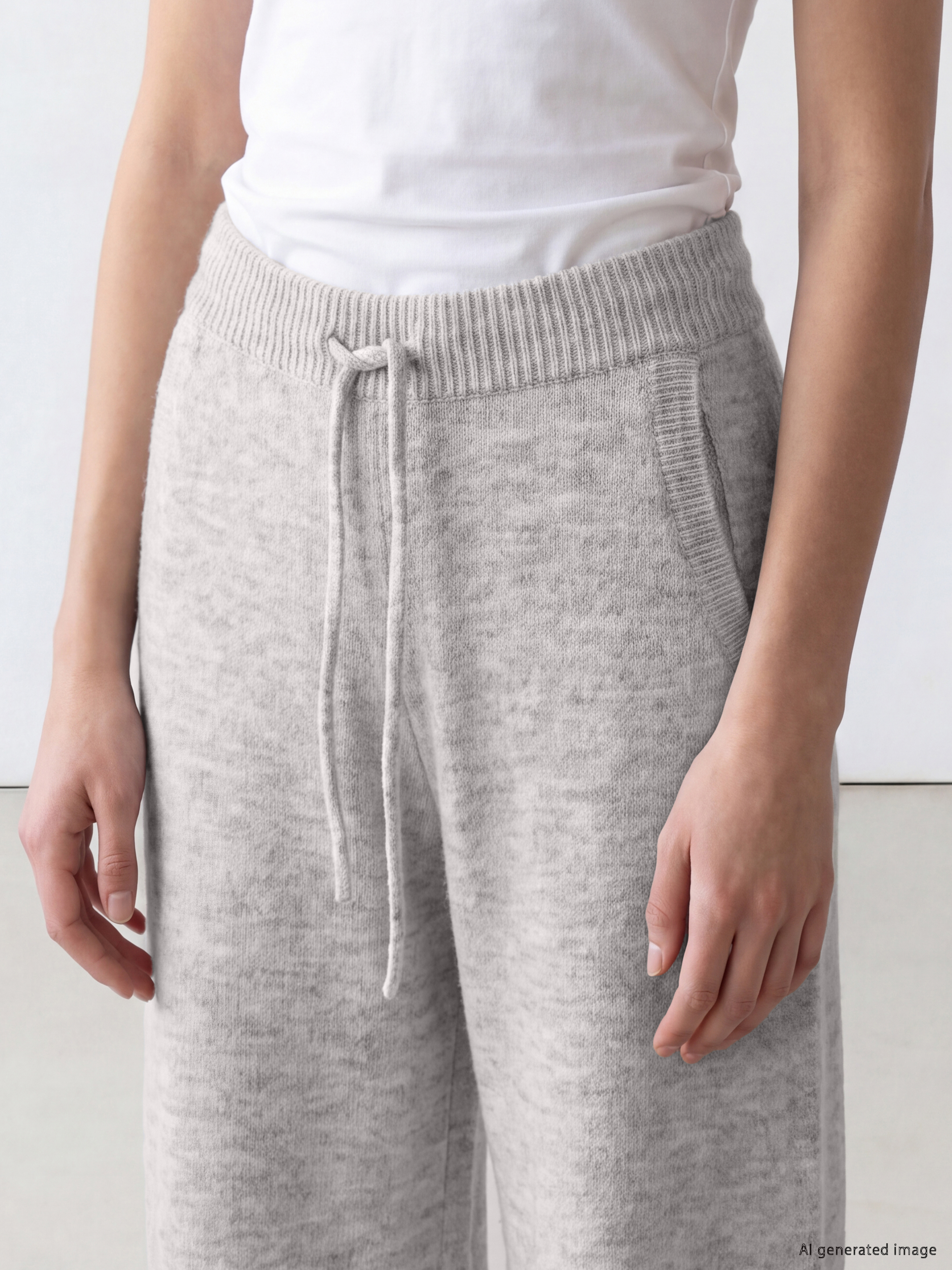 LCW Comfort Beli Lastikli Kadın Eşofman Altı görsel 3