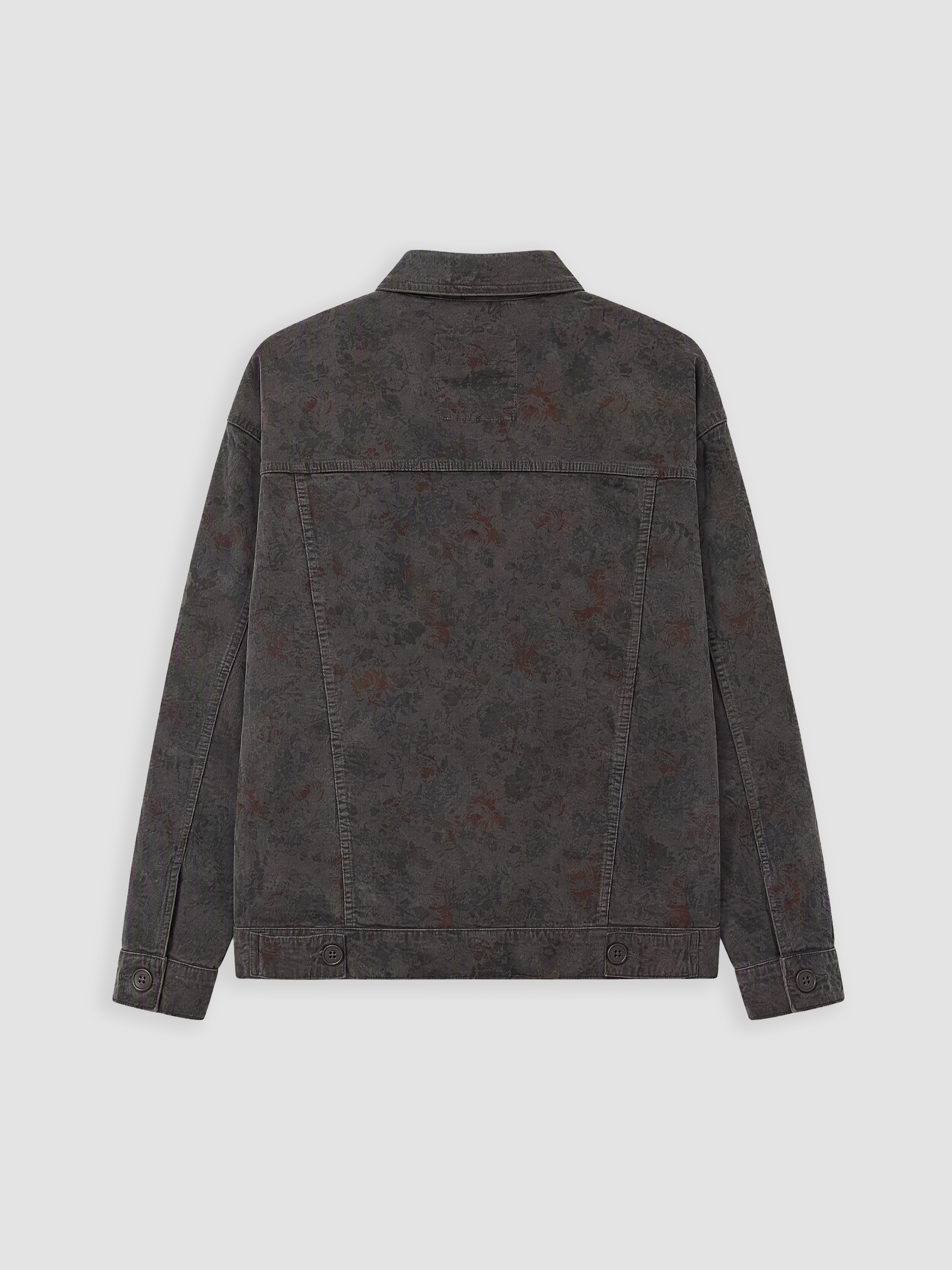 XSIDE Loose Fit Erkek Jean Ceket görsel 3