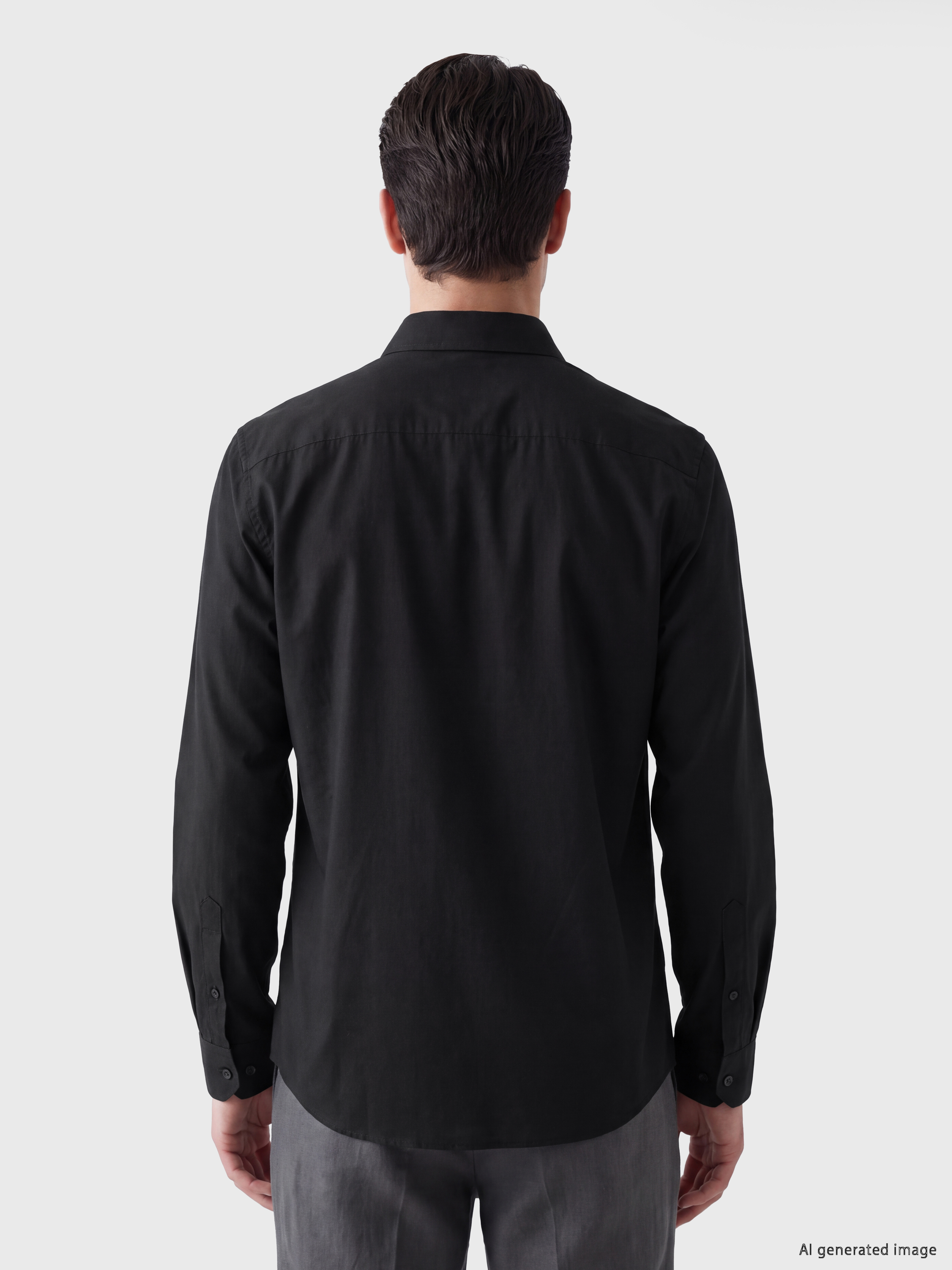 LCW BUSINESS Slim Fit Erkek Gömlek görsel 3