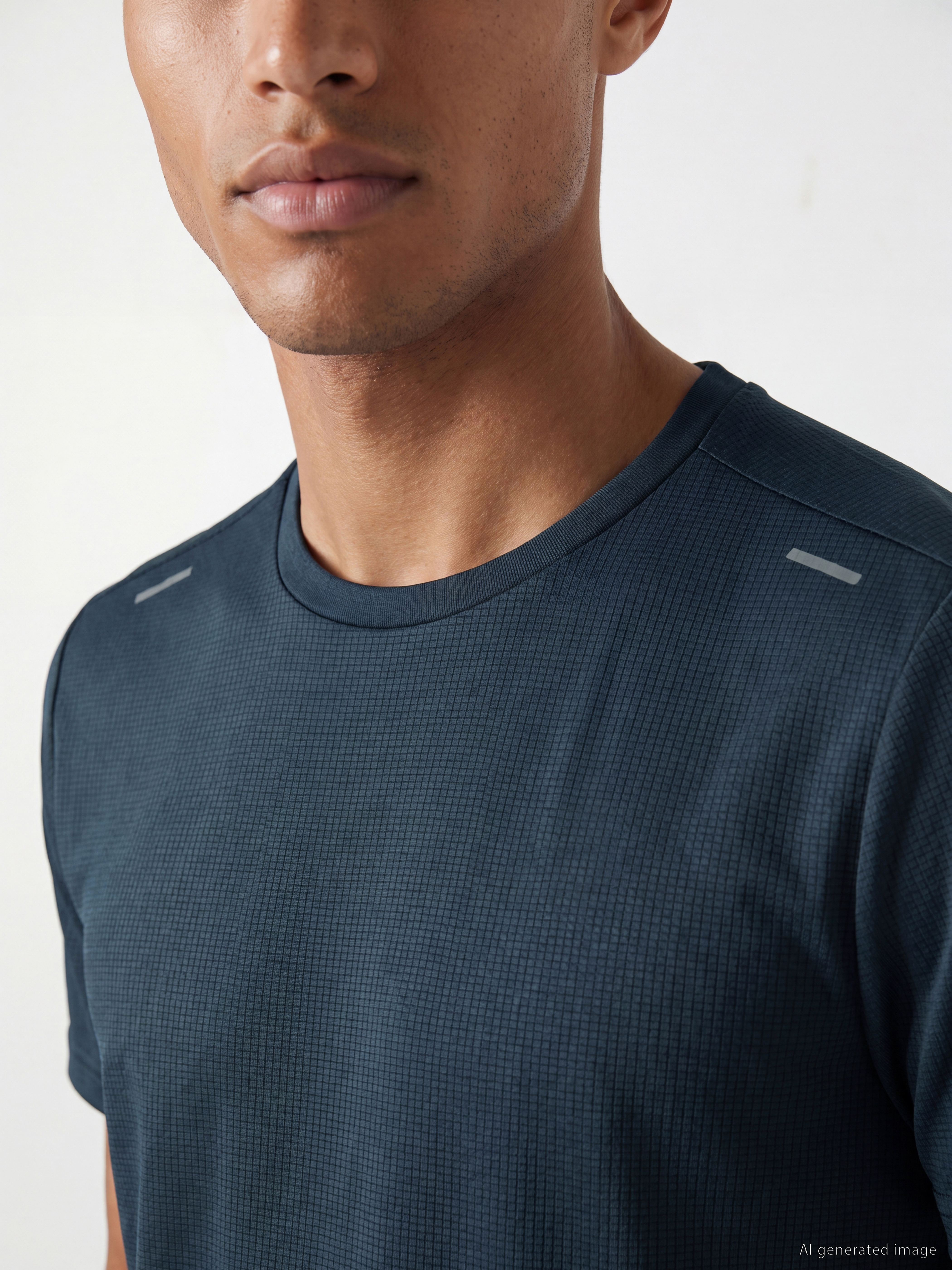 XSIDE ACTIVE Bisiklet Yaka Erkek Spor Tişört görsel 4